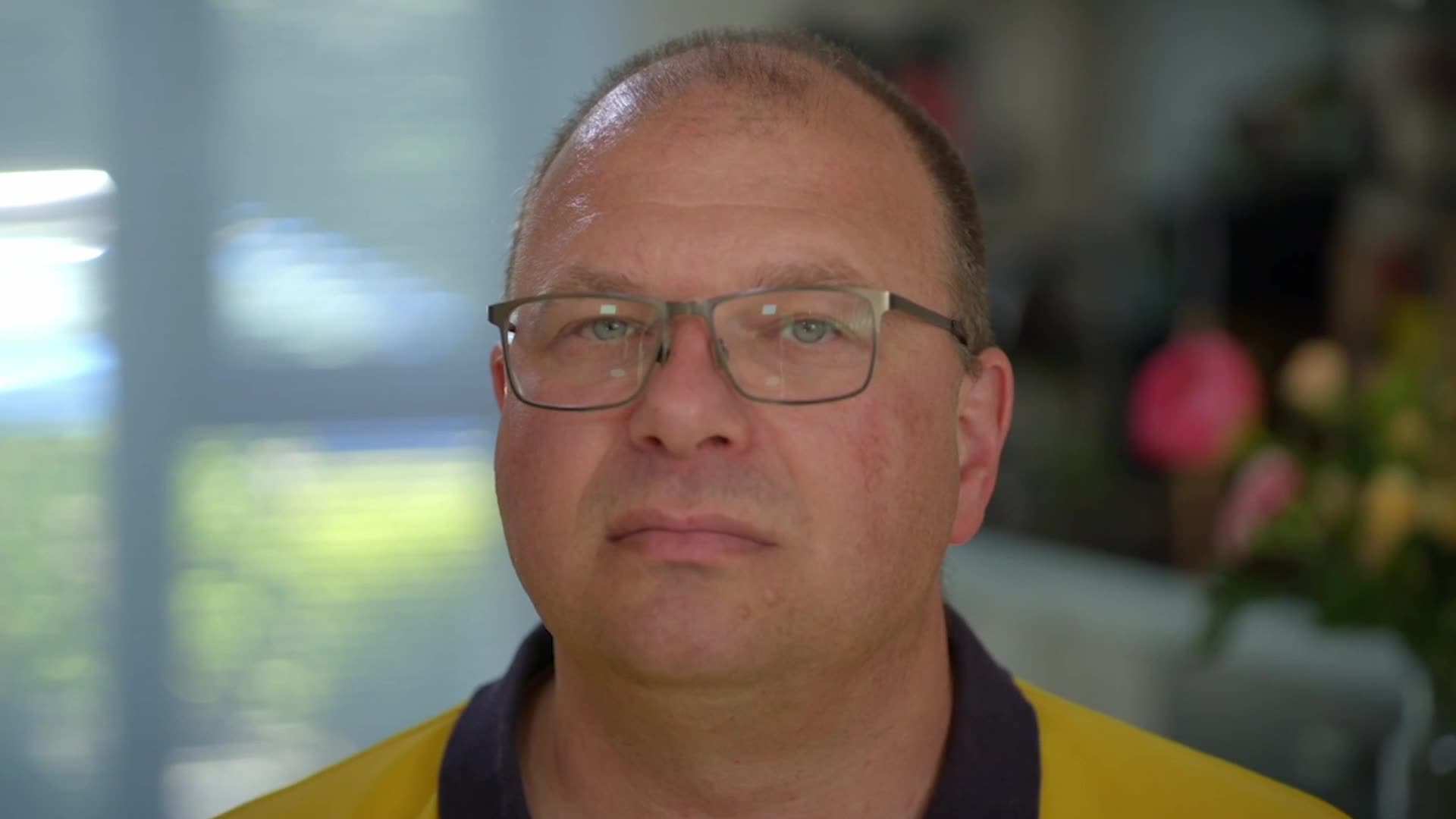 De vrolijke Edwin verliest emoties door Alzheimer