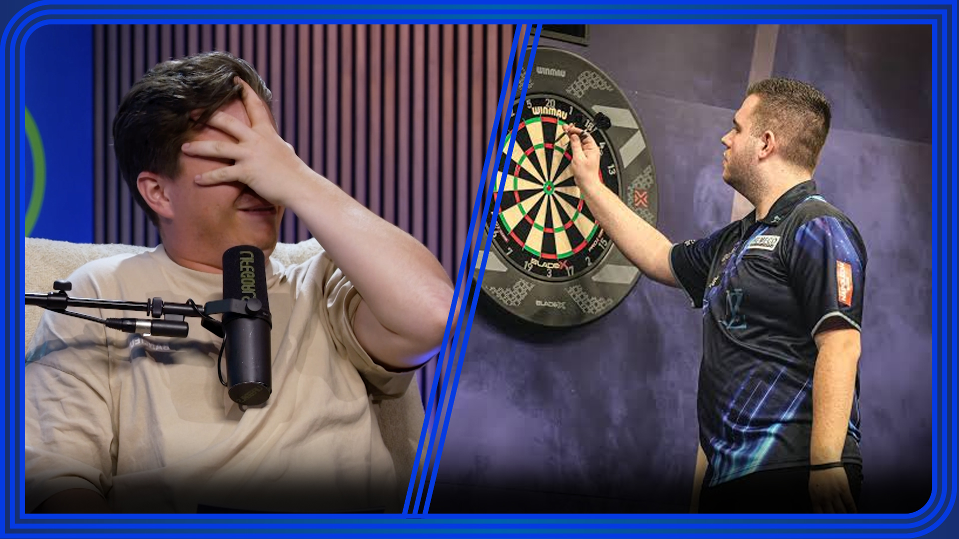 Dylan mist de dartfinale door een jointje