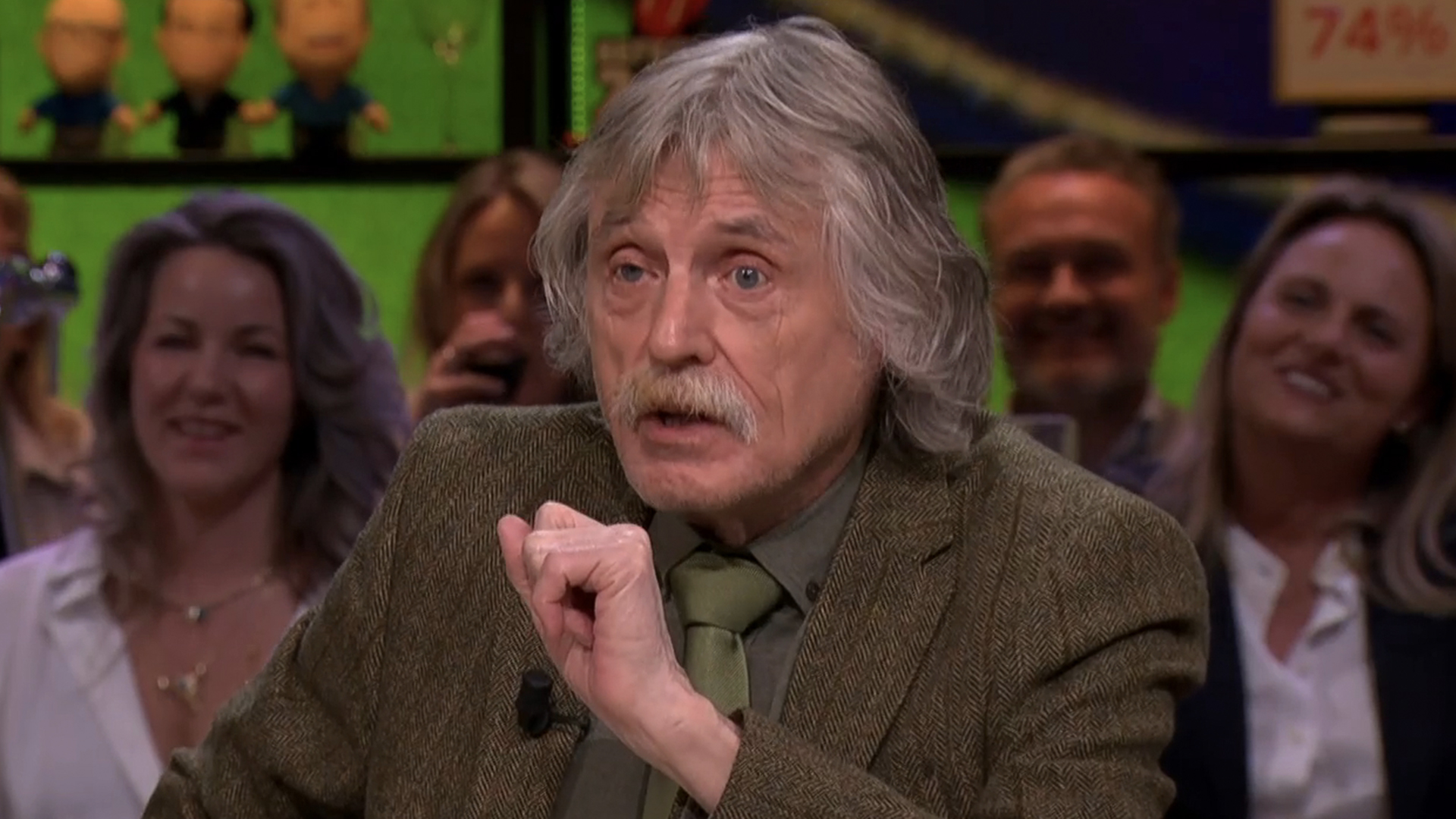 Johan Derksen: 'Dit is niet de bedoeling, dit ga ik morgen met John de Mol bespreken!'
