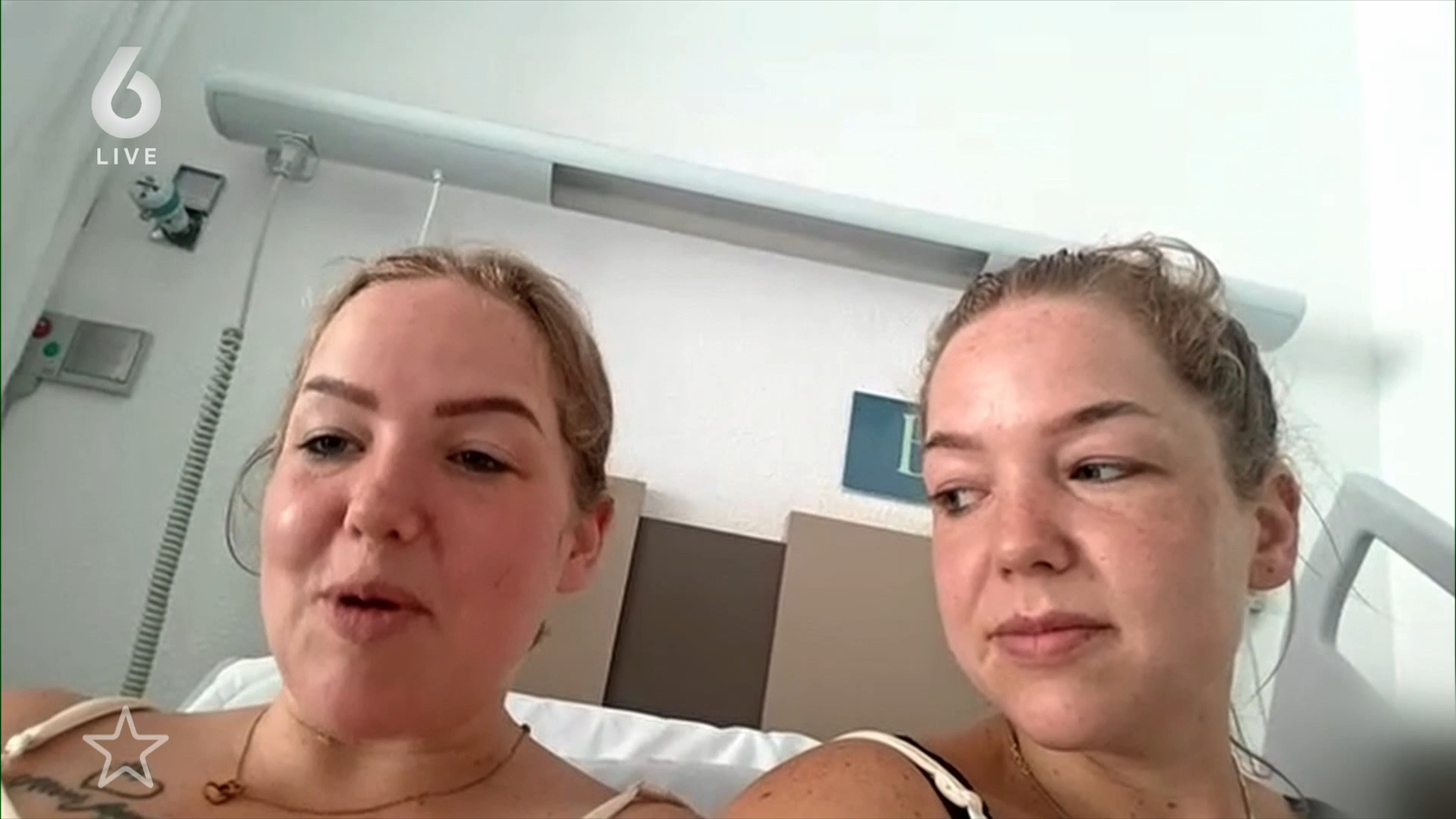 Urk!-twins Gerda en Mathilde mogen ziekenhuis verlaten na voedselvergiftiging