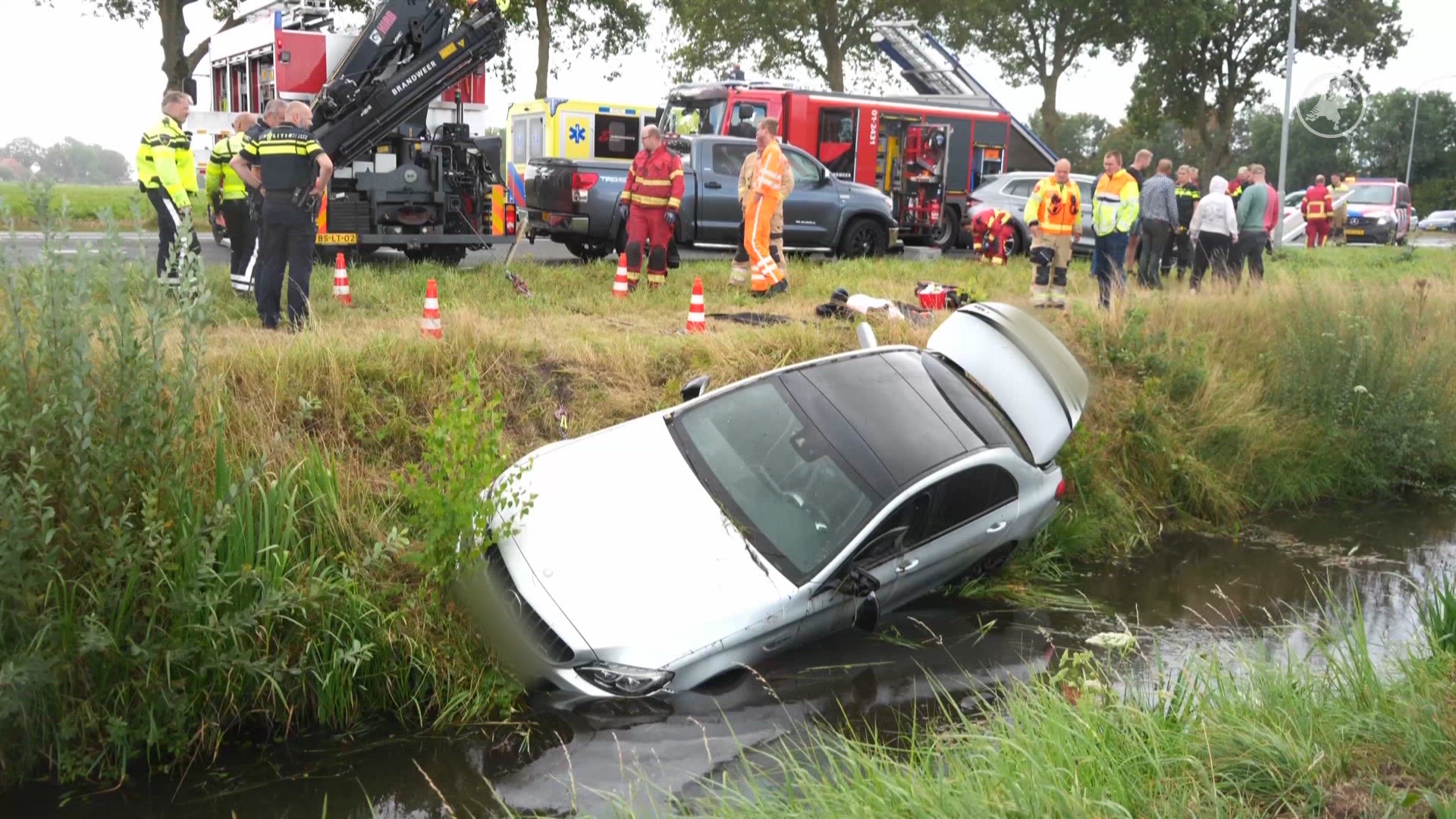 Ernstig gewonde bij ongeval Groningse N367