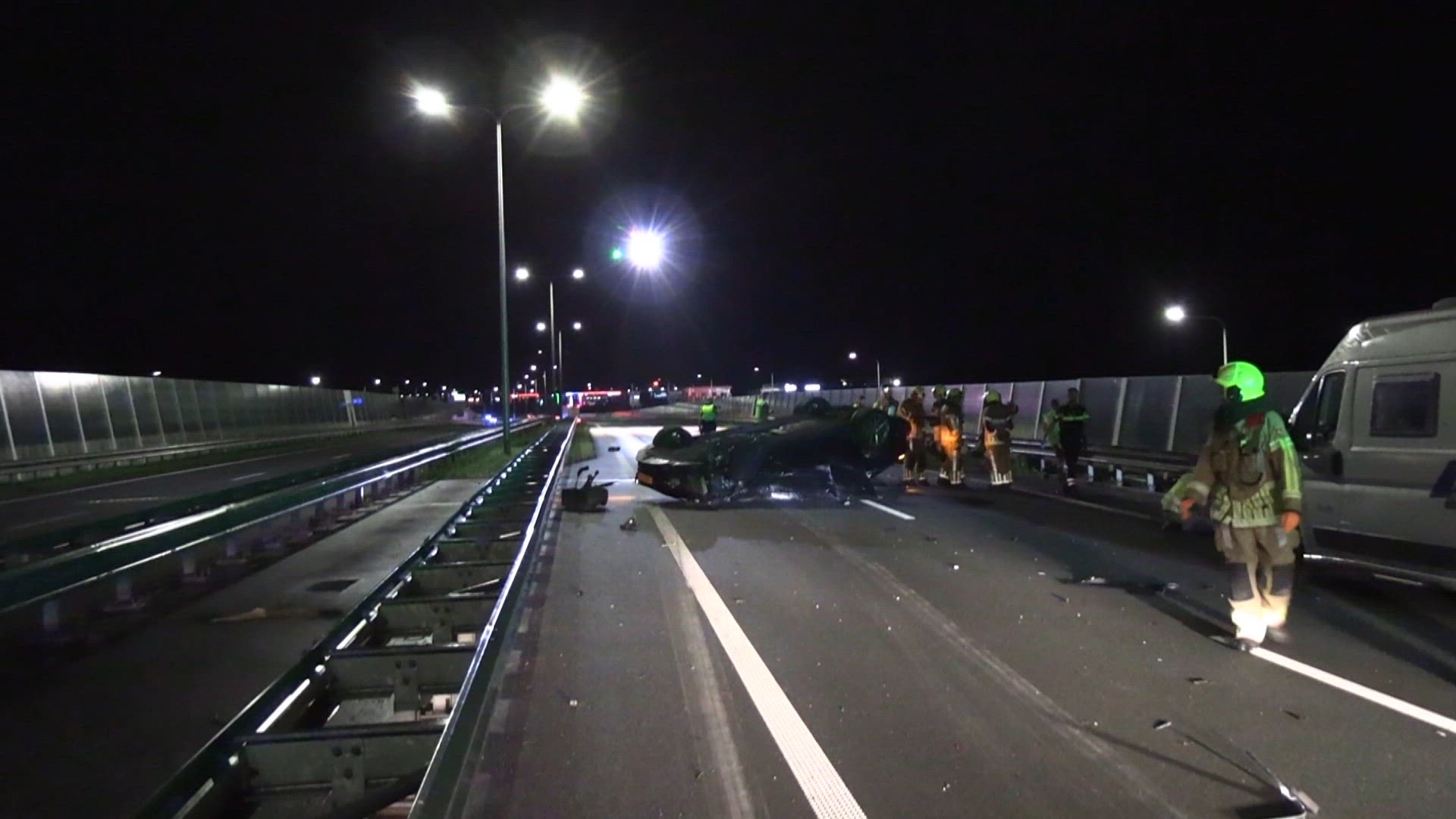 Dode en gewonden bij verkeersongeval N307 bij Zwaag