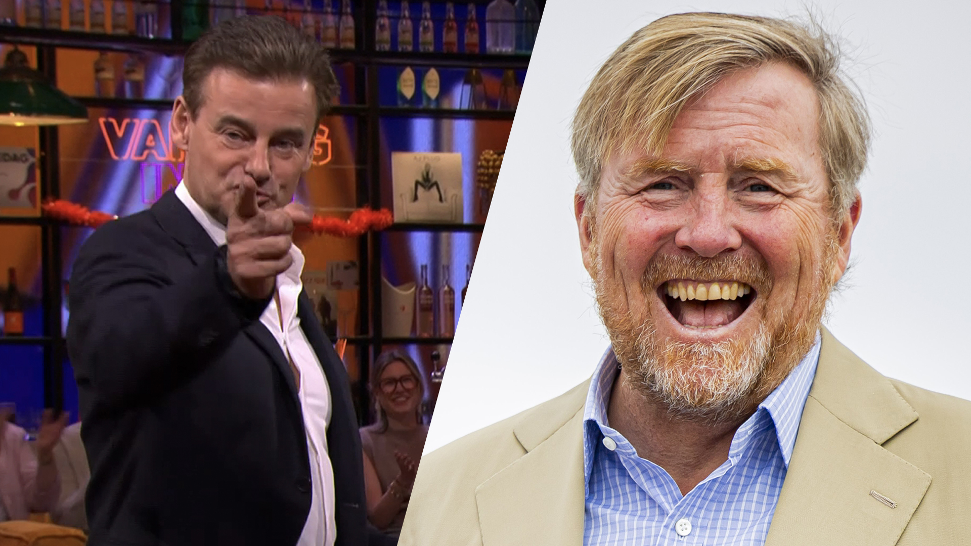 Wilfred Genee nodigt koning Willem-Alexander uit bij Vandaag Inside