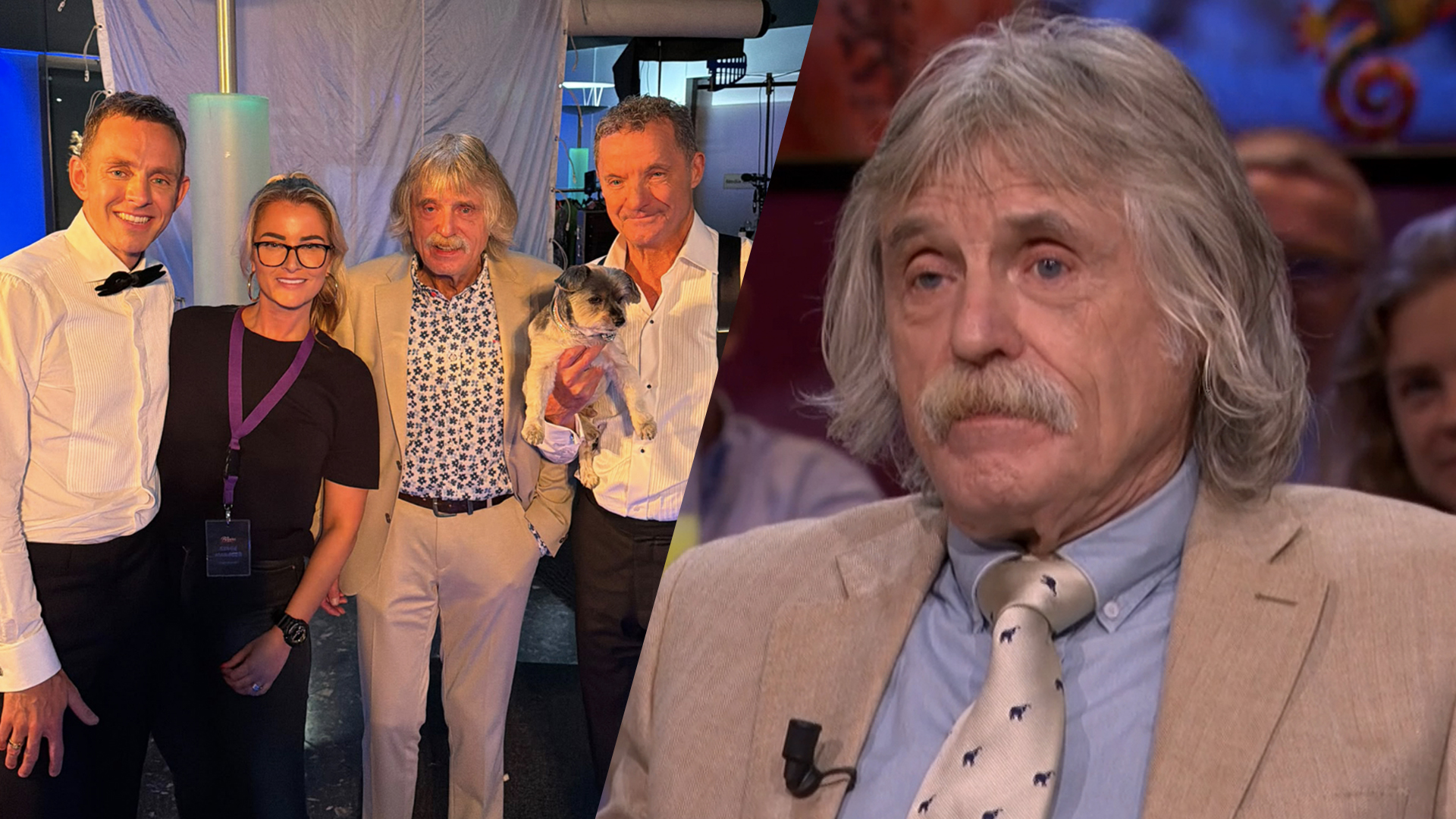 Johan Derksen blikt op geheel eigen wijze terug op opnames voor bioscoopfilm De Bevers
