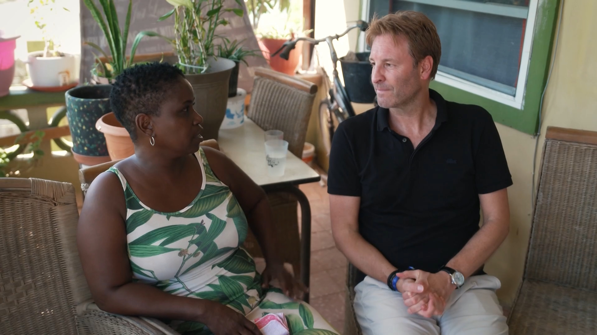 Een emotionele hereniging op Curaçao