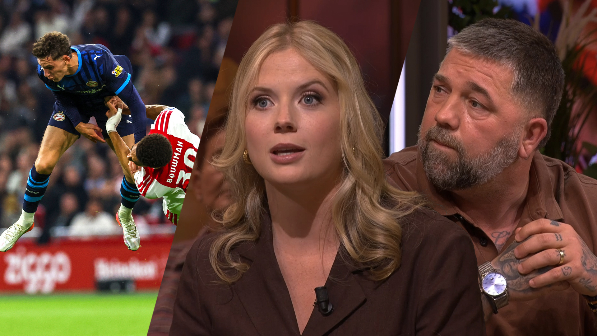 Noa Vahle en Theo Janssen spreken zich uit over overtreding Ruben van Bommel op Aaron Bouwman