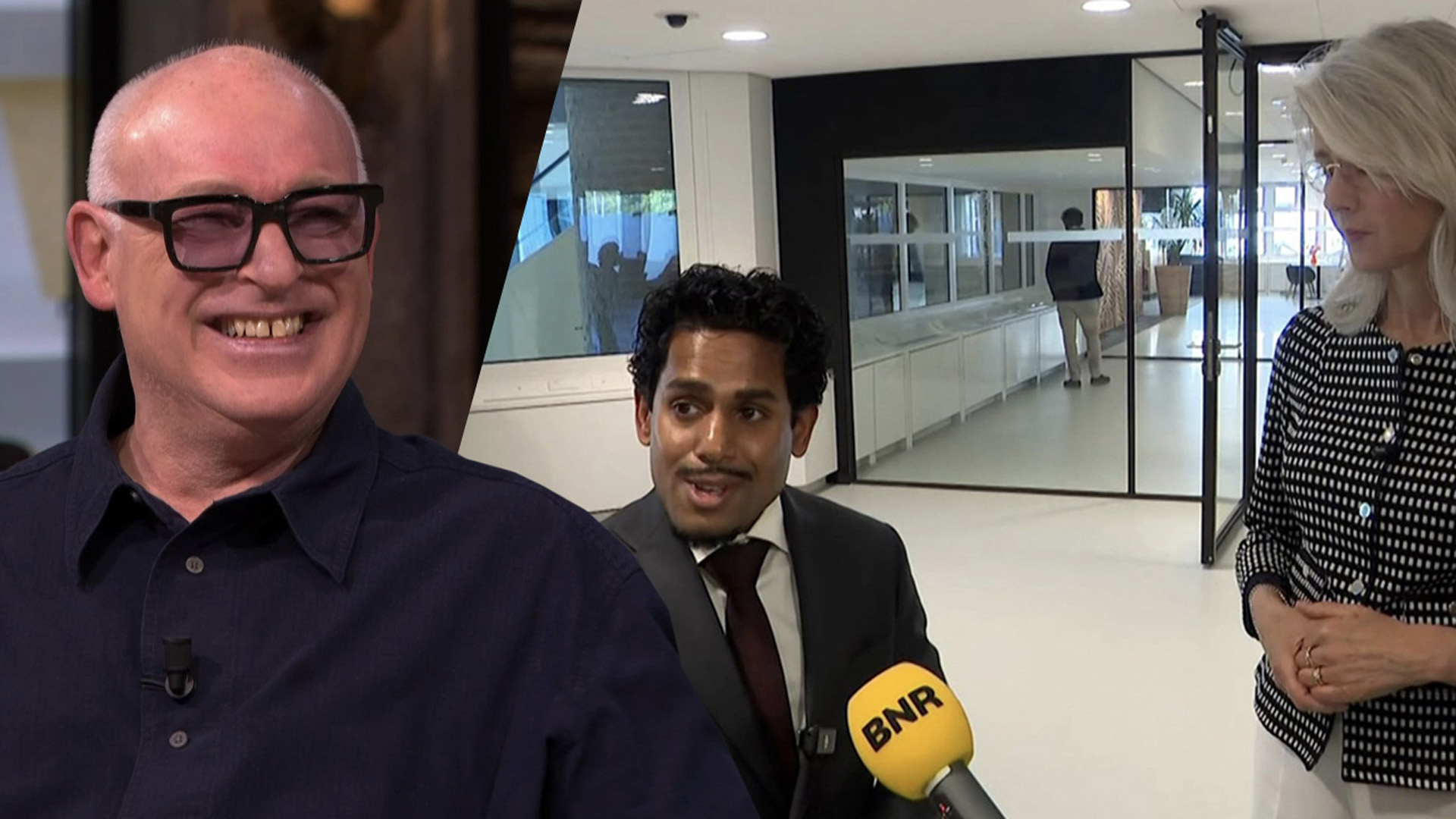 René van der Gijp moet lachen om klein Kamerlid van JA21: 'Zit hij op z'n knieën?'