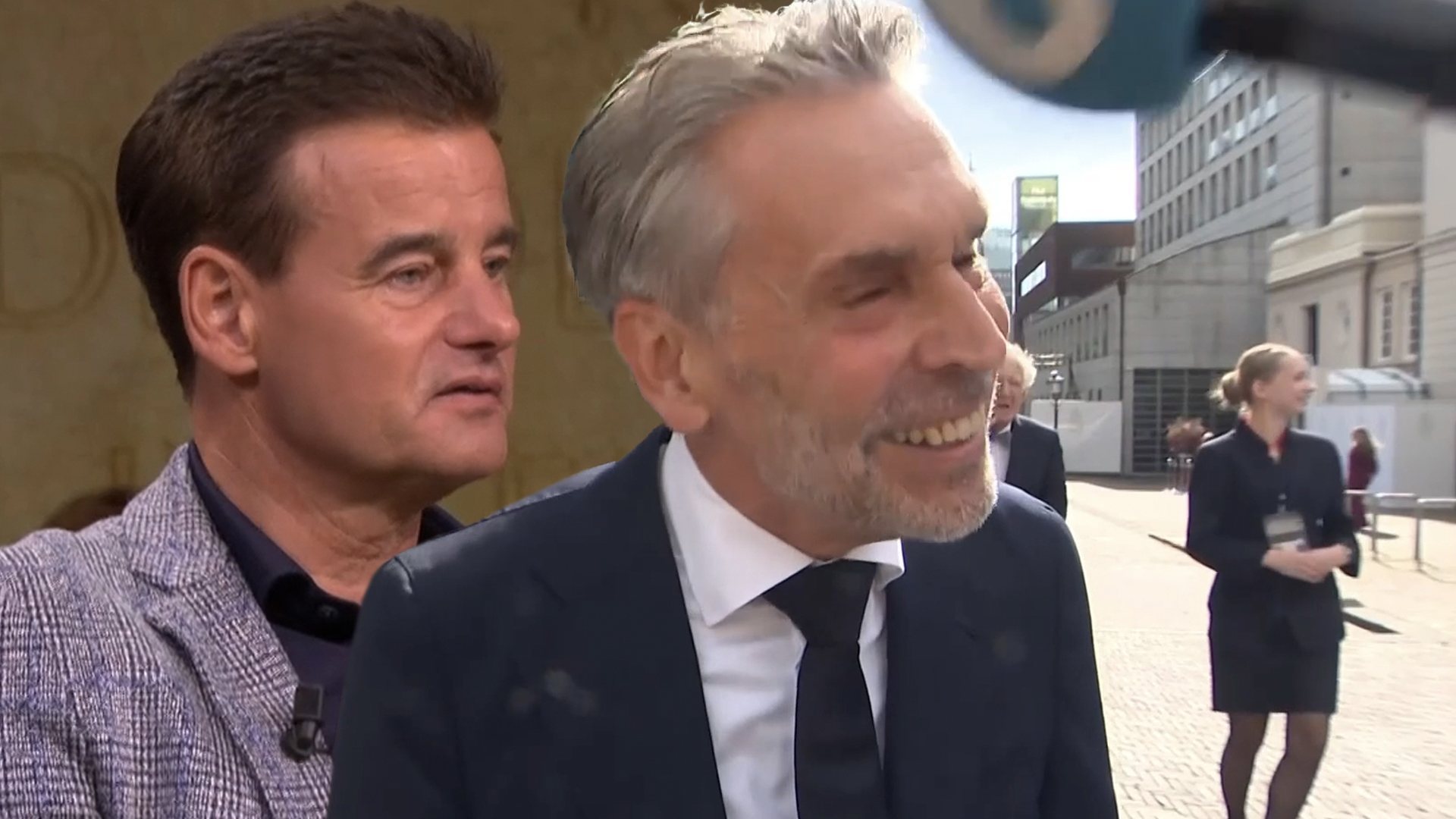 Wilfred Genee ziet Merel Ek met microfoon Dick Schoof te lijf gaan: ‘Wat is dit?!'