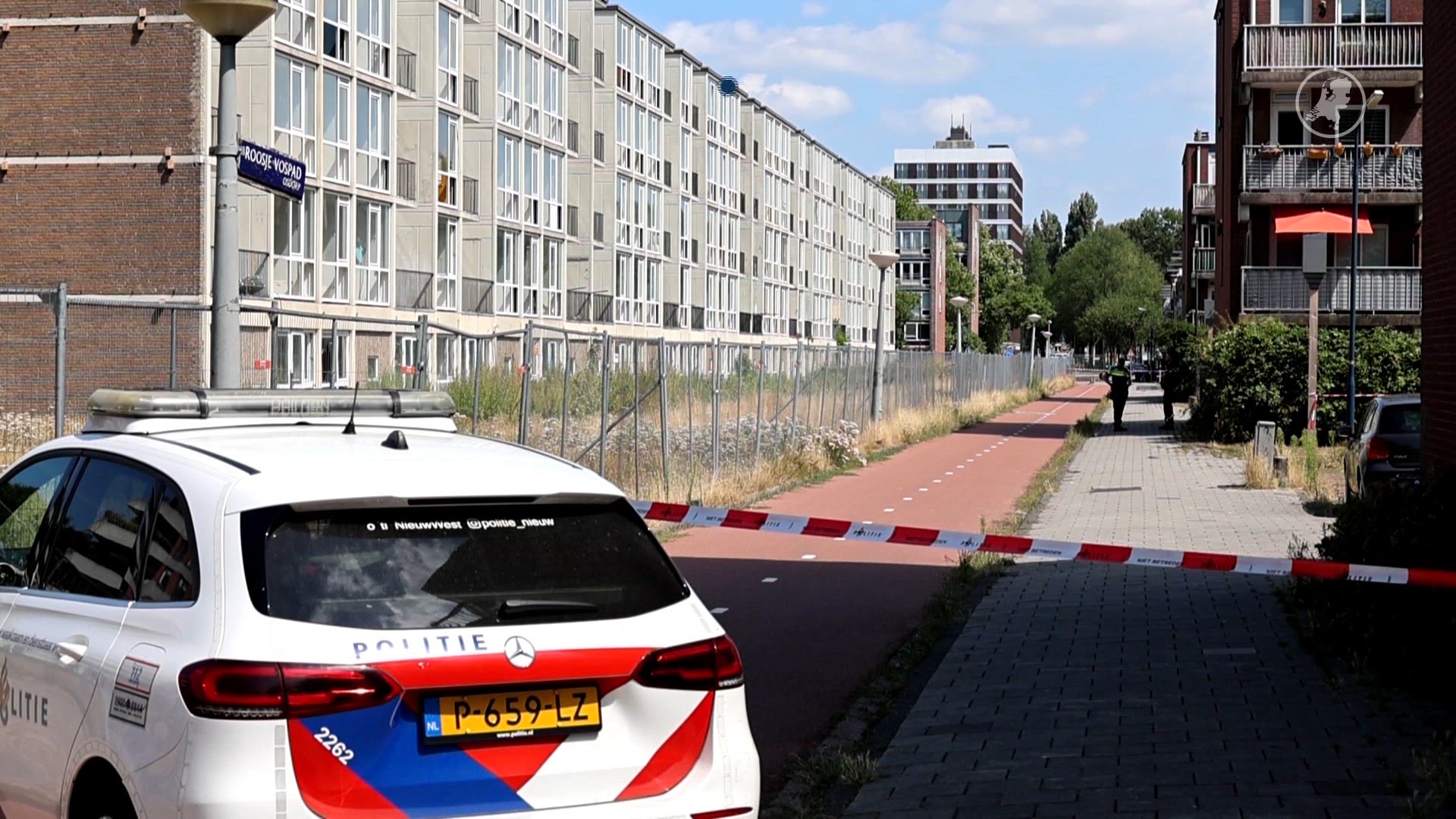 Mogelijk explosief in gecrashte auto na politieachtervolging in Osdorp
