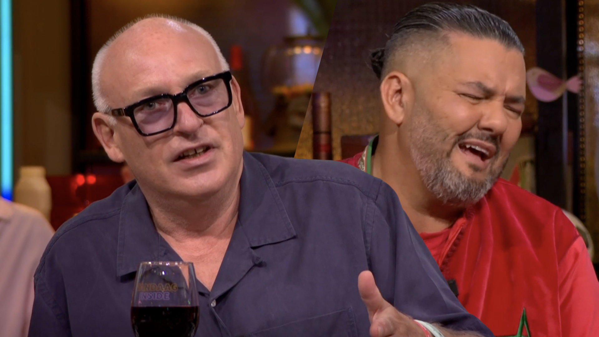René van der Gijp hoort Mocro Inside-host Nordin Ghouddani over Oranje-Marokko: 'Nee joh, rot toch op!'