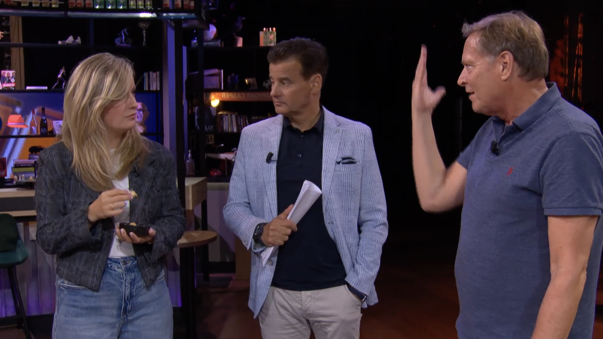 Wilfred Genee en Albert Verlinde spreken Merel Ek aan In de Wandelgangen: 'Was niet handig van je!'