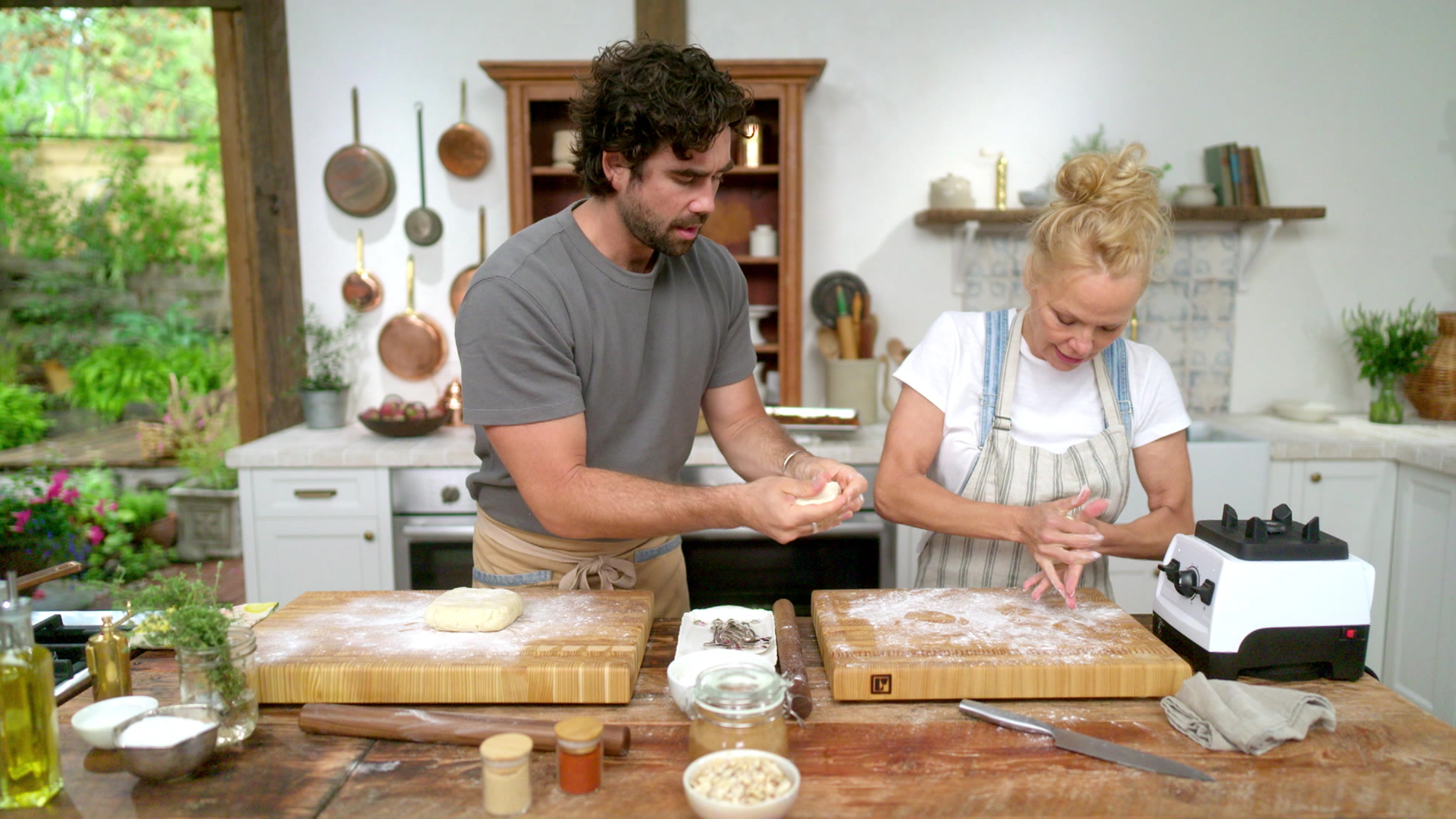 Pamela and Chef Gabe Kennedy