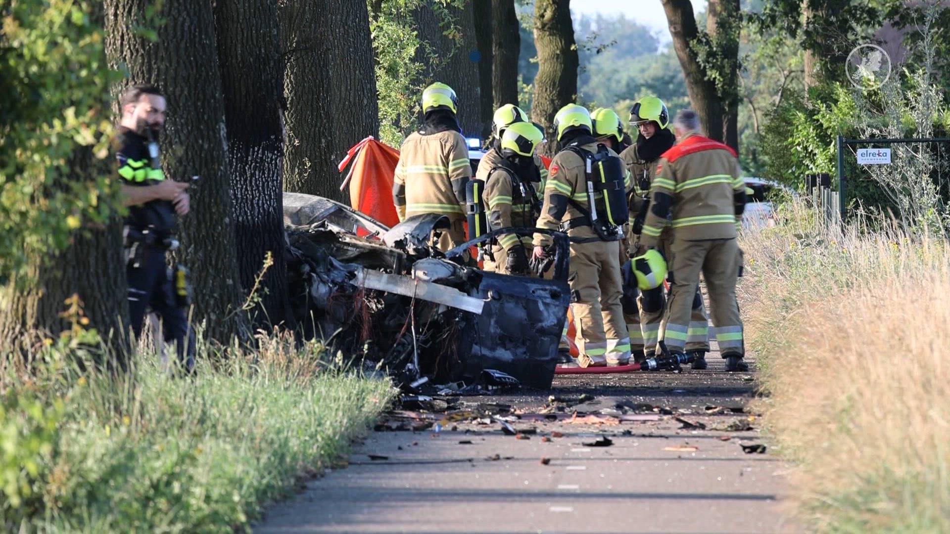 Twee doden door eenzijdig auto-ongeluk in Noord-Brabant