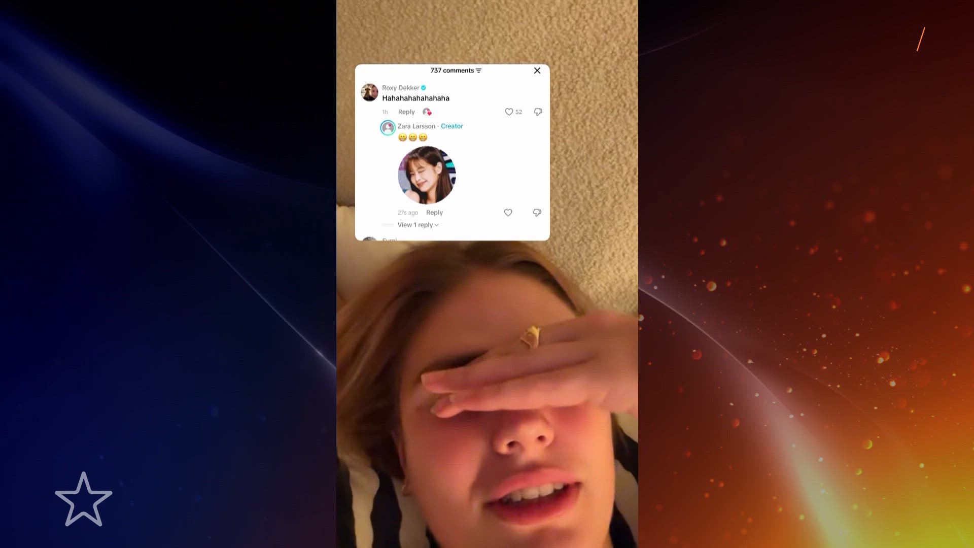 Roxy Dekker trapt in 'catfish' van popster Zara Larsson