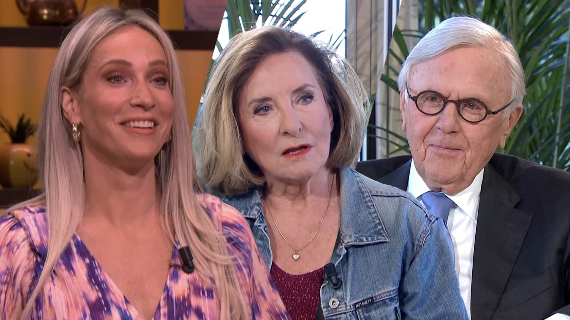 De Oranjezondag-tafel ziet gesprek tussen Harry Mens en Catherine Keyl ontsporen: ‘Culttelevisie!’