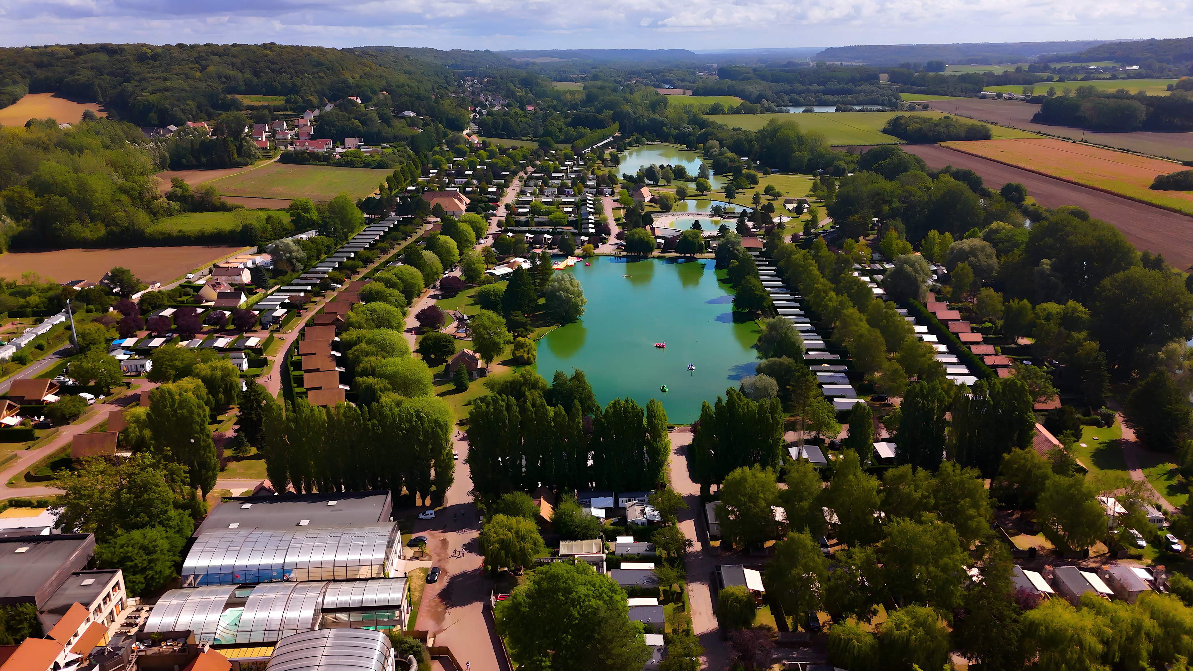 La Croix du Vieux Pont + Lac des Vieilles Forges - Noord-Frankrijk
