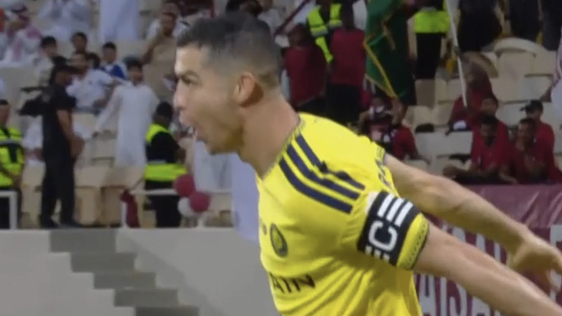 Videogoal: Cristiano Ronaldo kopt Al Nassr naar een 0-2 voorsprong tegen Al Faisaly