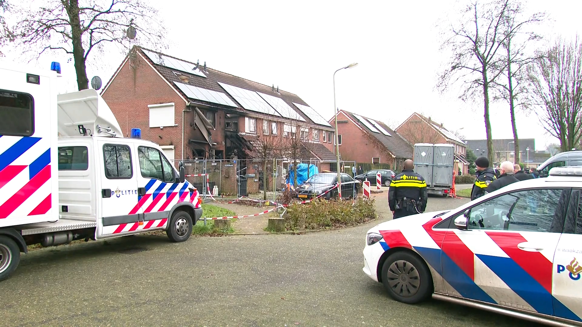 Verdachte opgepakt vanwege mogelijke betrokkenheid fatale brand Vroomshoop