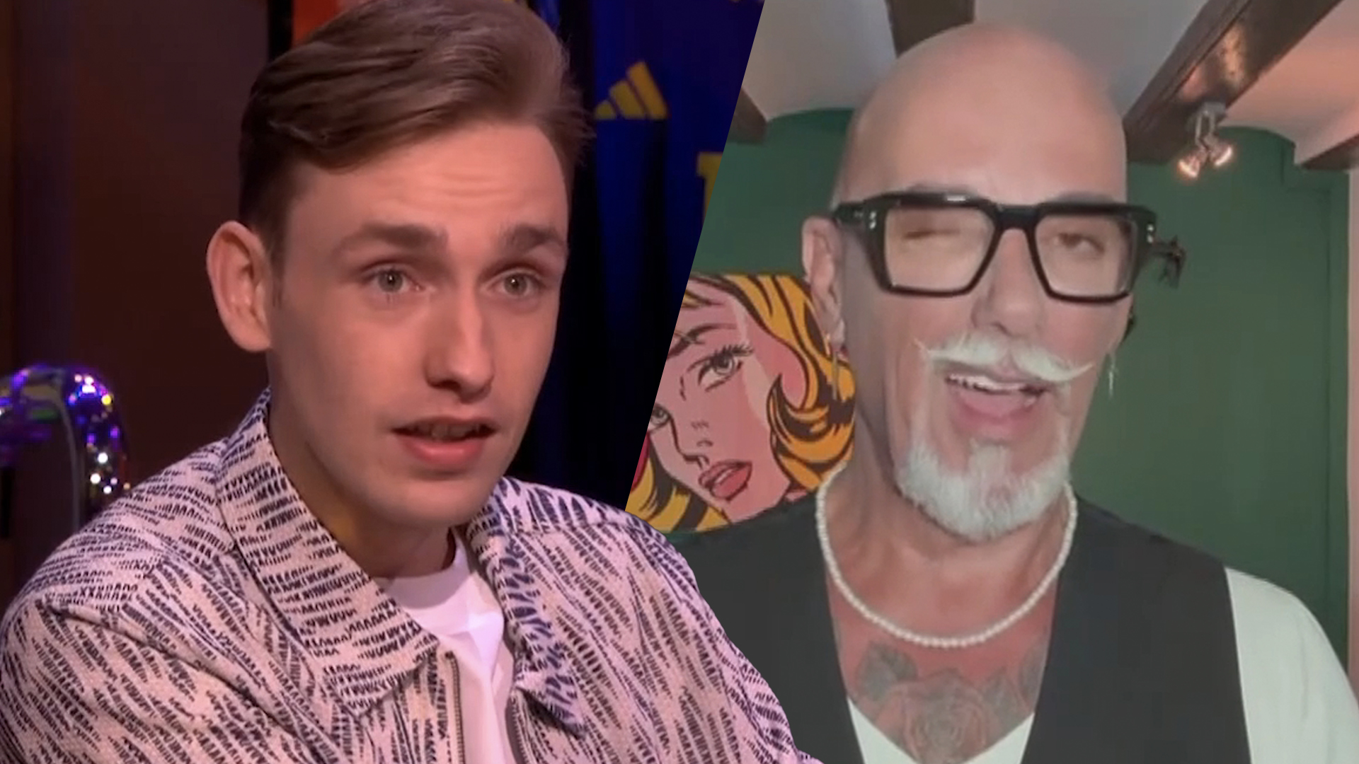 Nicky van der Gijp live op tv verrast met videoboodschappen voor zijn verjaardag