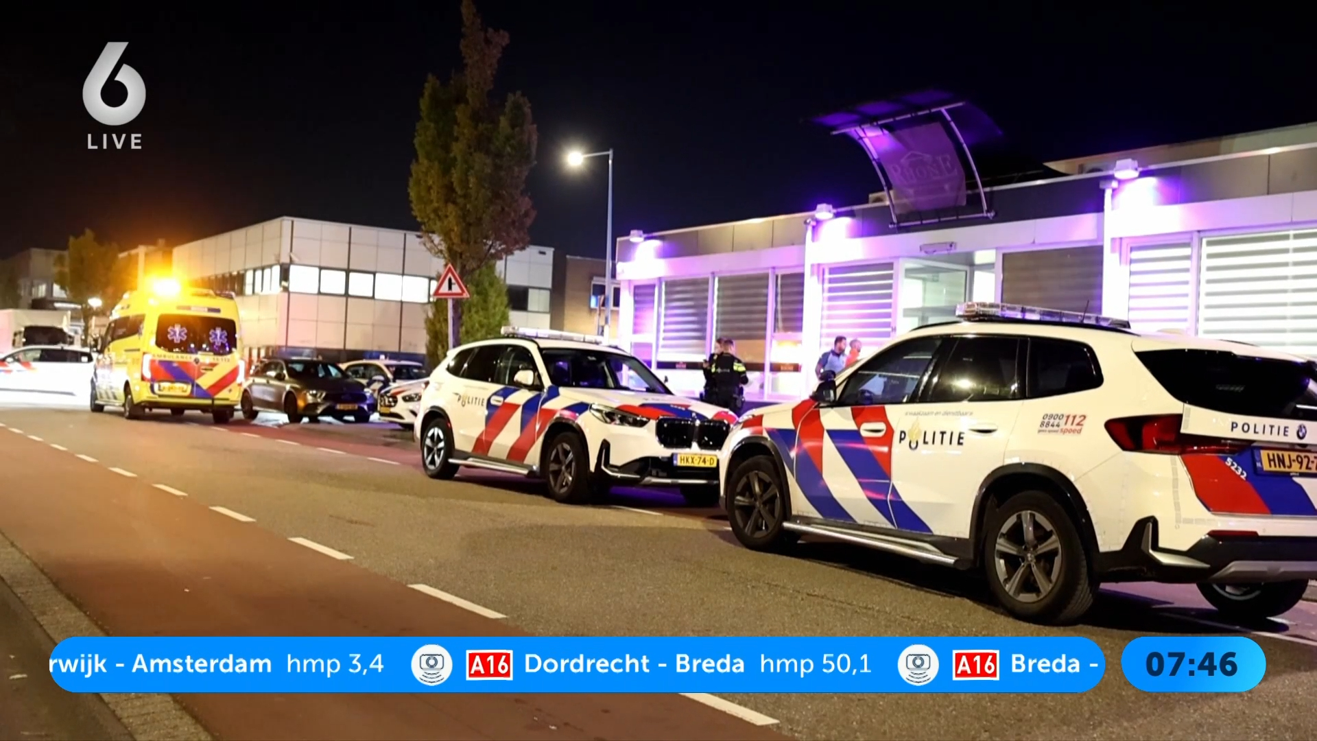 Man gewond bij schietpartij tijdens feest in Amsterdam