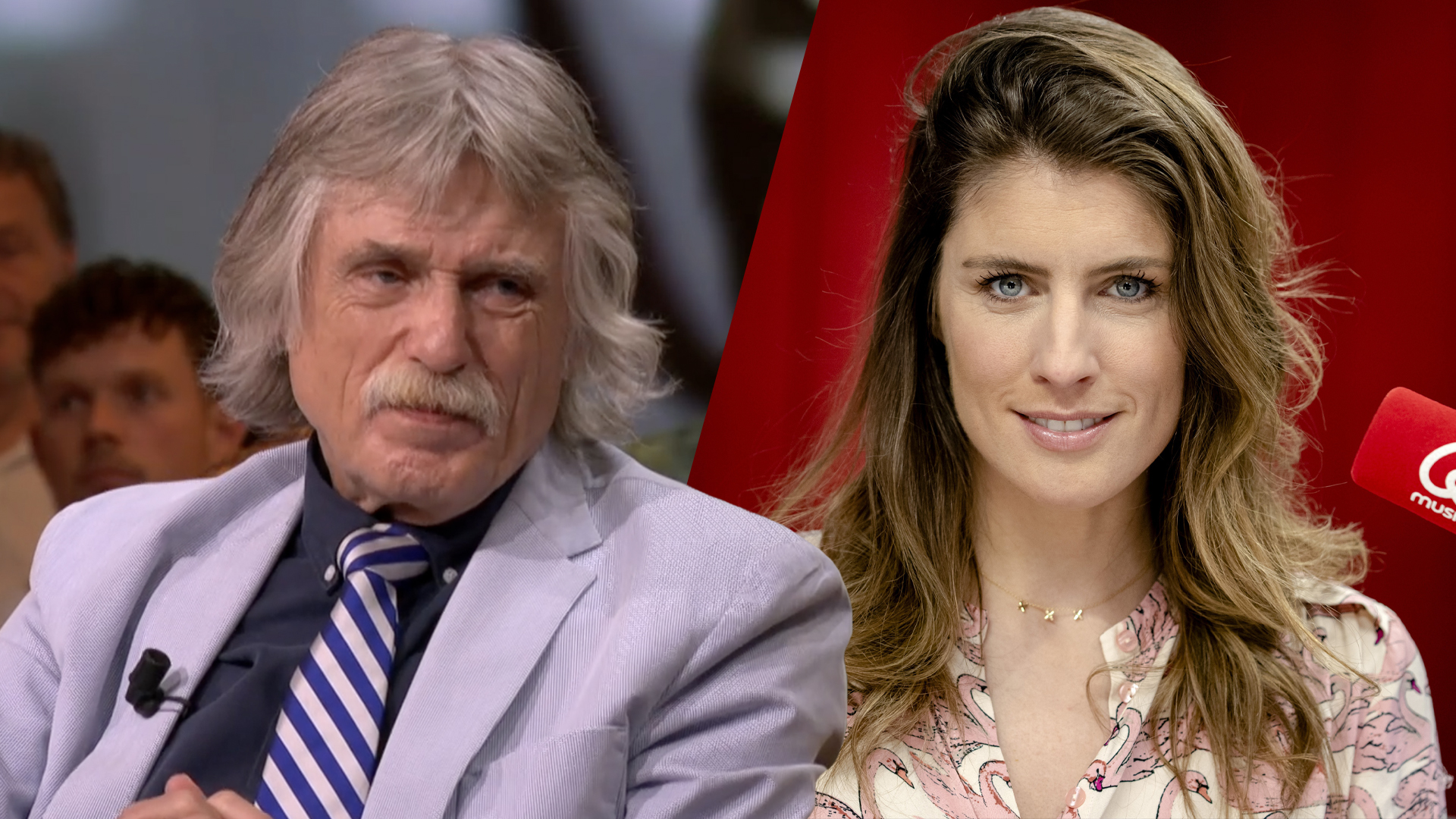Johan Derksen over Marieke Elsinga: 'Een hele mooie, maar irritante juffrouw!'