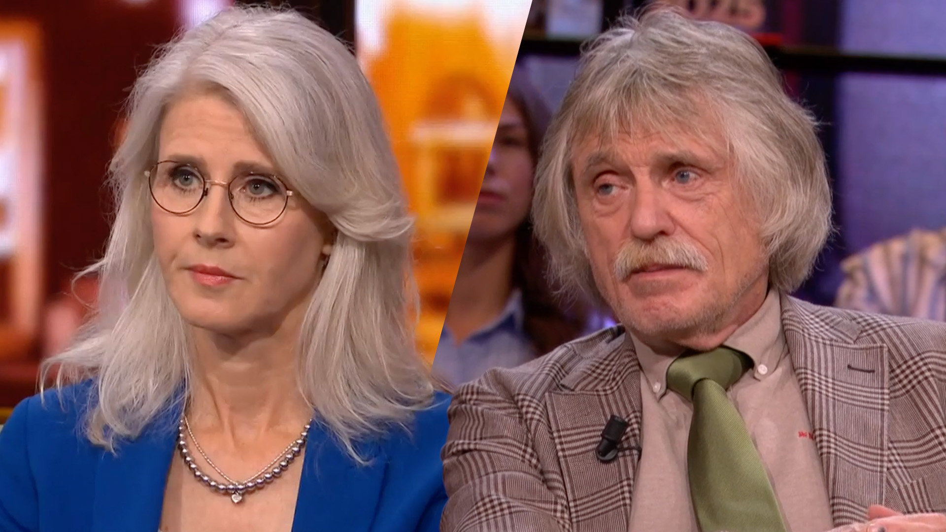 Johan Derksen kritisch op tv-optreden Mona Keijzer: ‘Ik ben fan van haar, maar…’