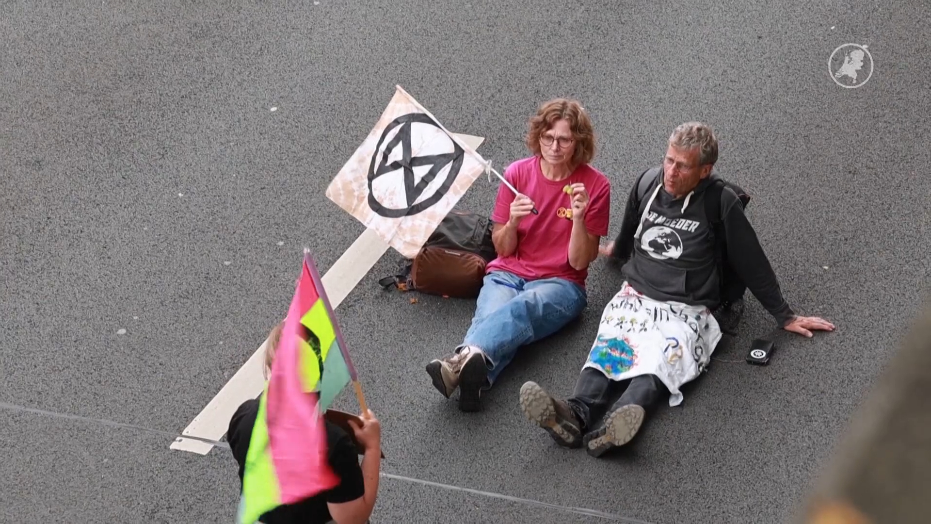 XR blokkeert opnieuw snelweg in Den Haag