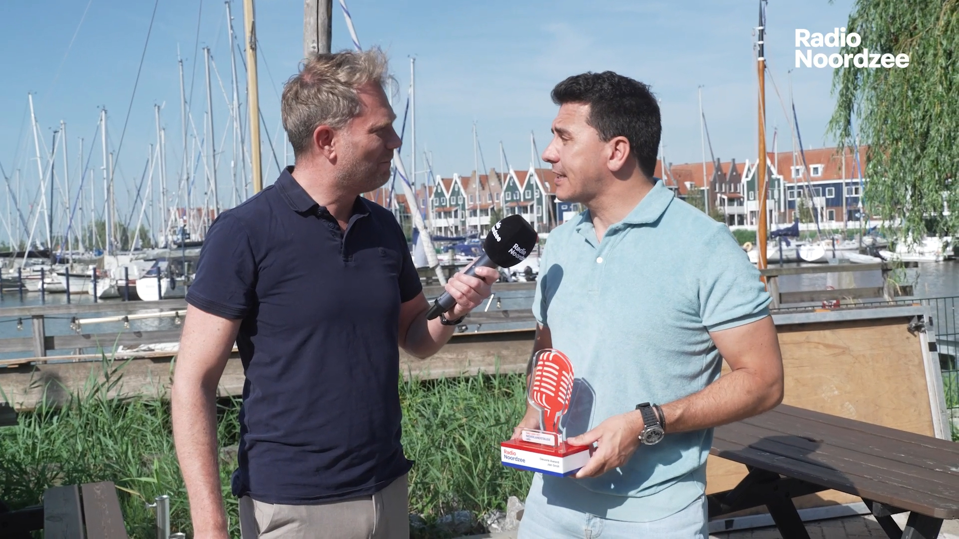 Jan Smit verrast met Radio Noordzee Oeuvre Award