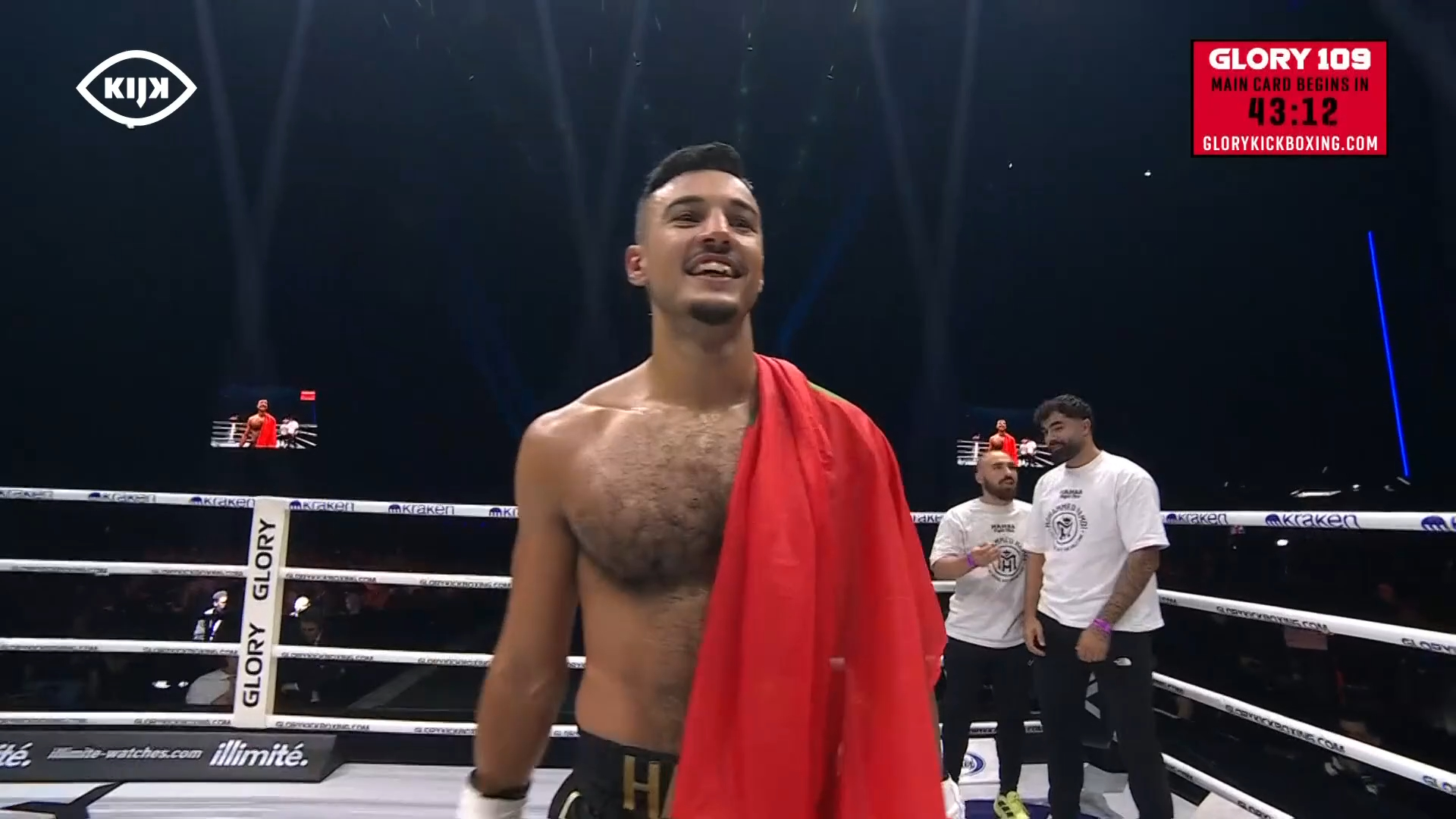 GLORY 109 | Hamdi stopt Knau na meerdere knockdowns