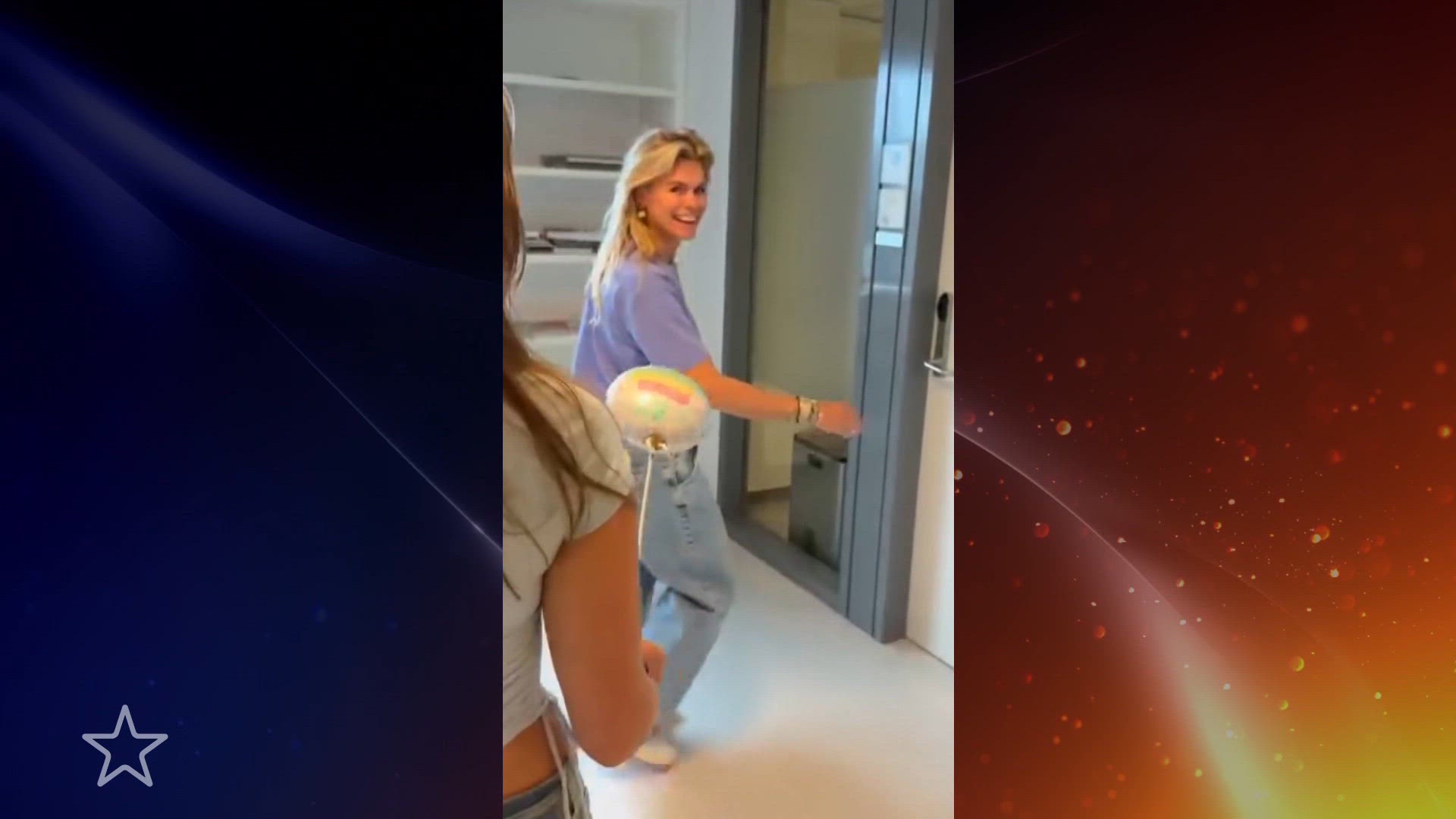 Nicolette van Dam opnieuw tante: gaat op kraamvisite