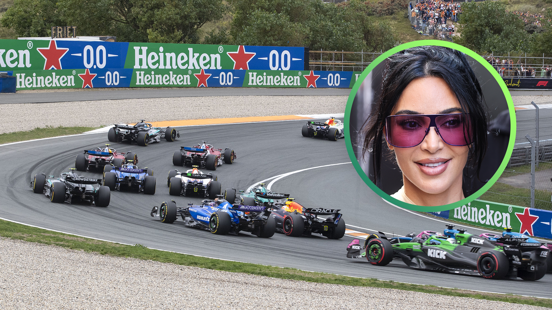 Komt Kim Kardashian naar Zandvoort? Deze Nederlandse FIA-beveiliger geeft 'antwoord'!