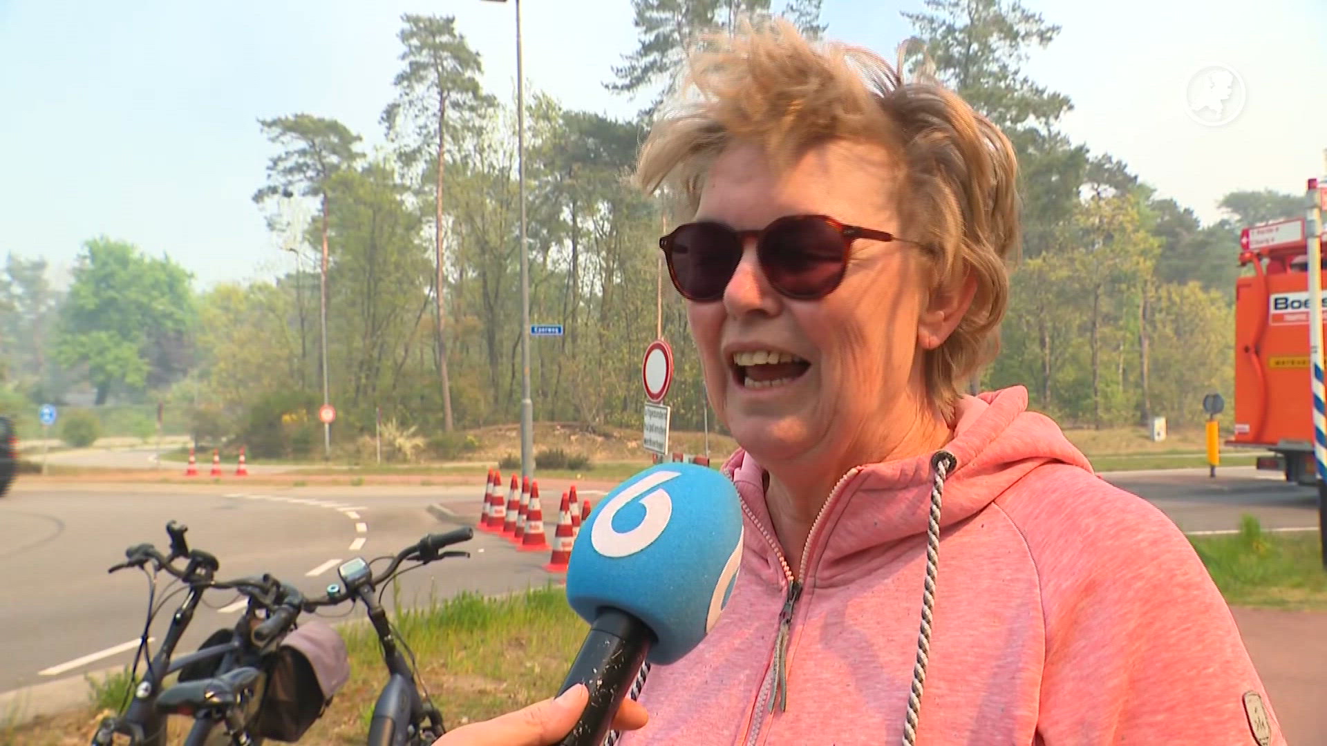 Omrijden en zoeken: chaos voor bewoners rond natuurbrand 't Harde