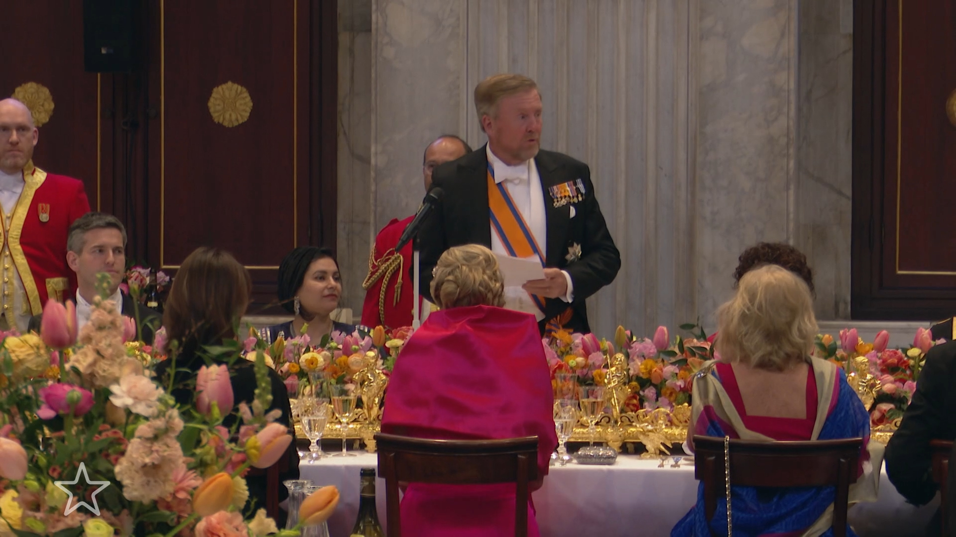 Koning Willem-Alexander uit zorgen over wereldsituatie