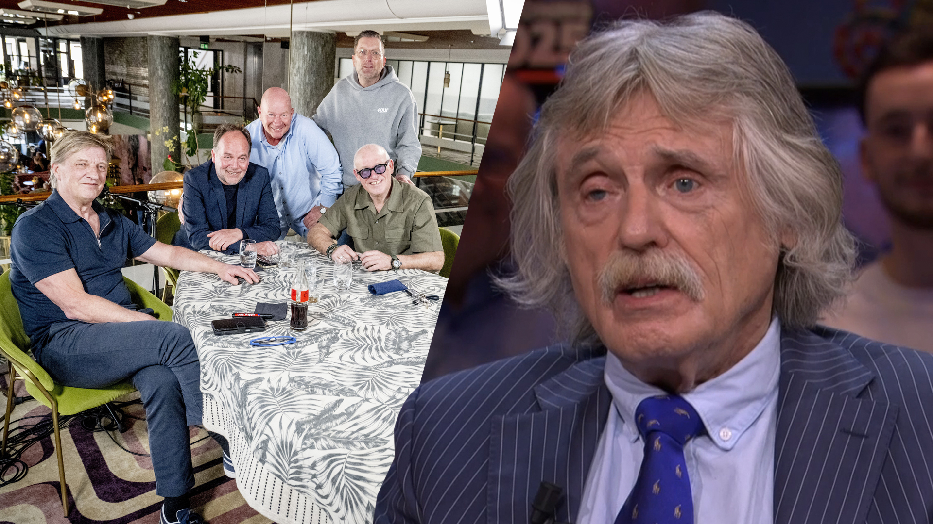 Johan Derksen prijst KieftJansenEgmondGijp: ‘Die bluffen alle voetbaltalkshows af!’