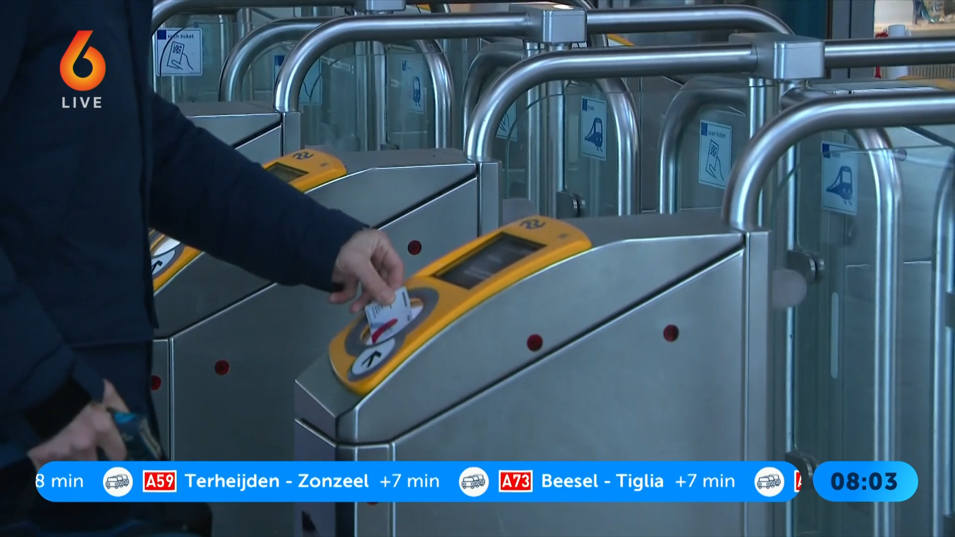Kortingskaart van de NS loopt als een trein