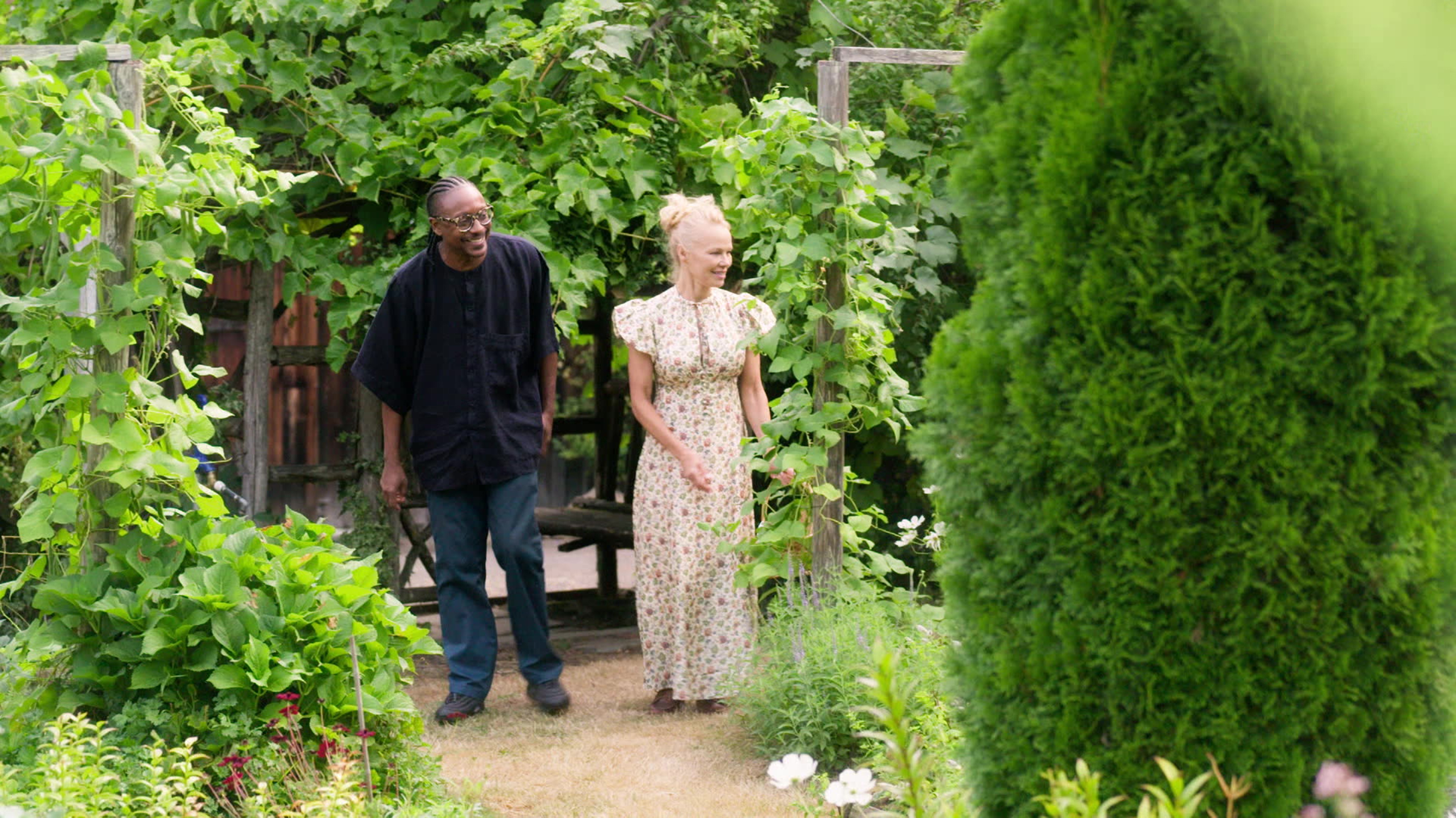 Pamela and Chef Gregory Gourdet