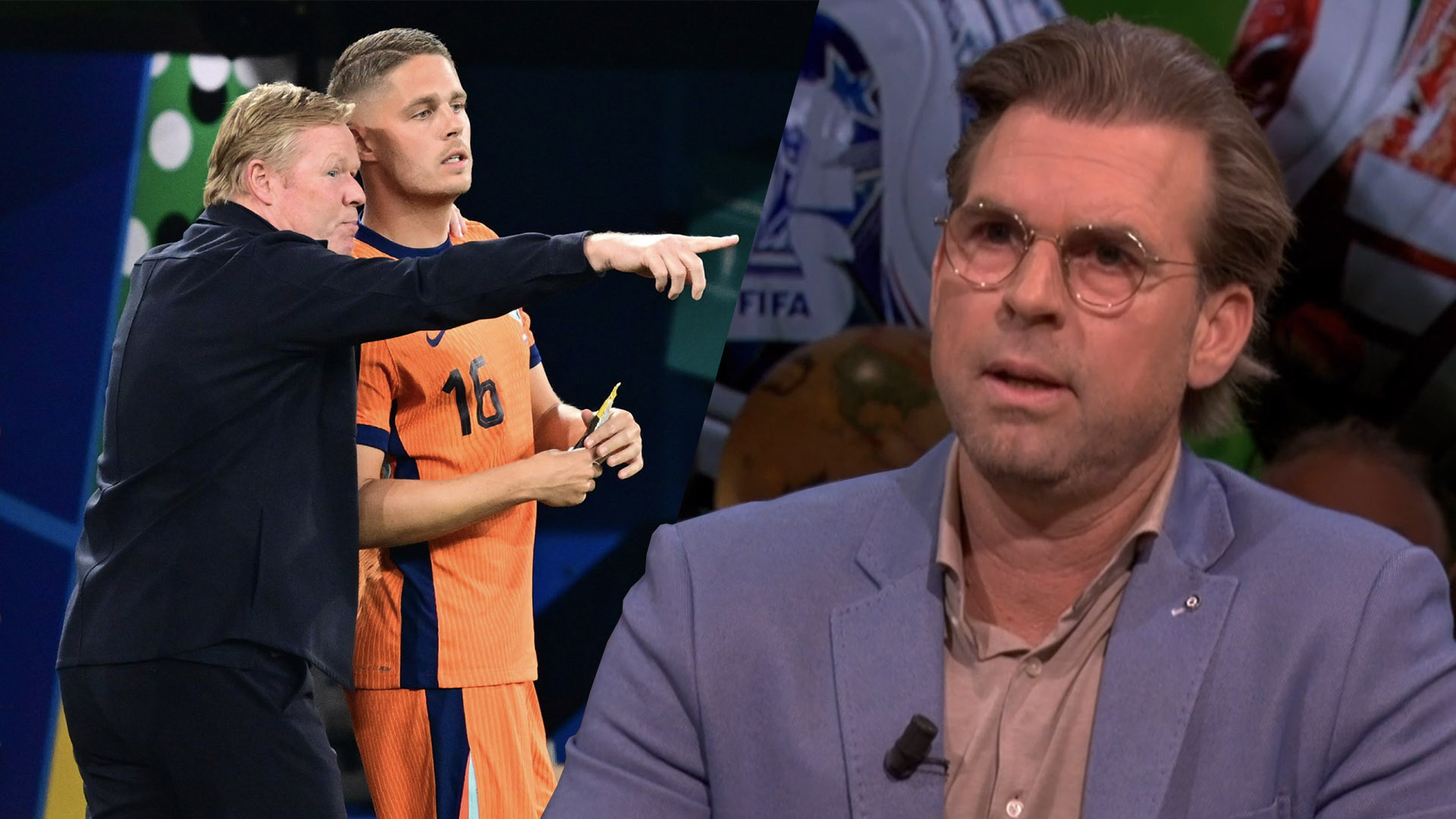 Rutger Castricum neemt het op voor Joey Veerman: 'Ronald Koeman moet benoemen wat het is!'