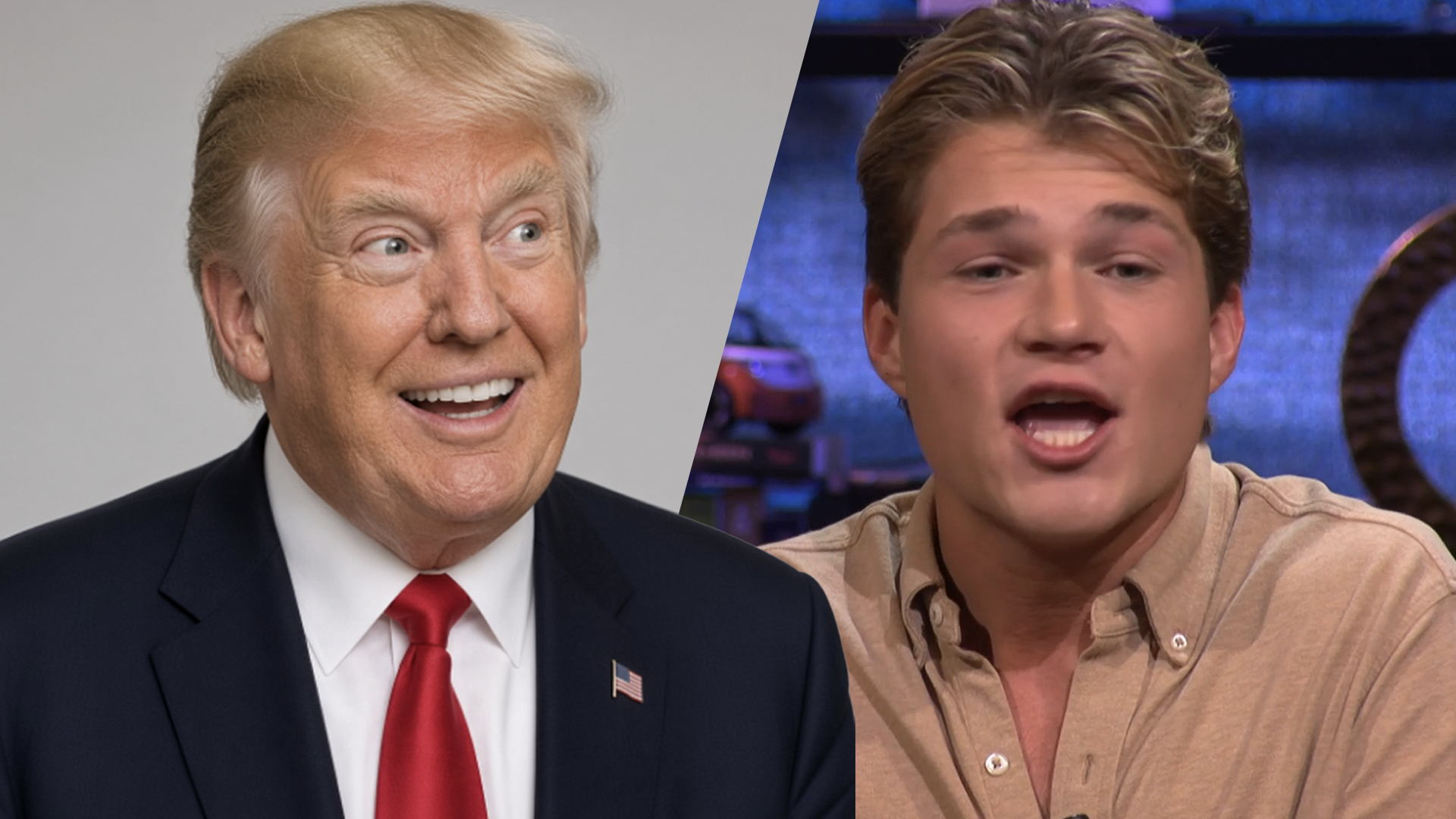 Samuel Welten doet imitatie van Donald Trump bij Vandaag Inside: ‘It’s gonna be huge!’