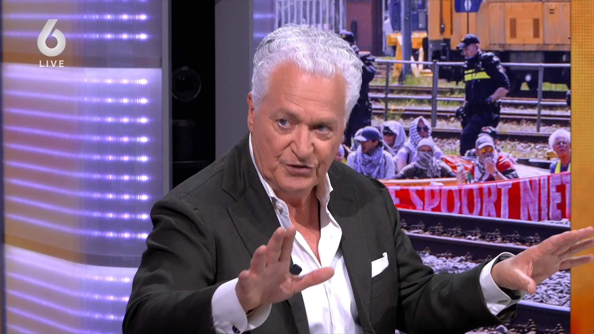 'Harde aanpak voor XR-activisten die treinverkeer platleggen'