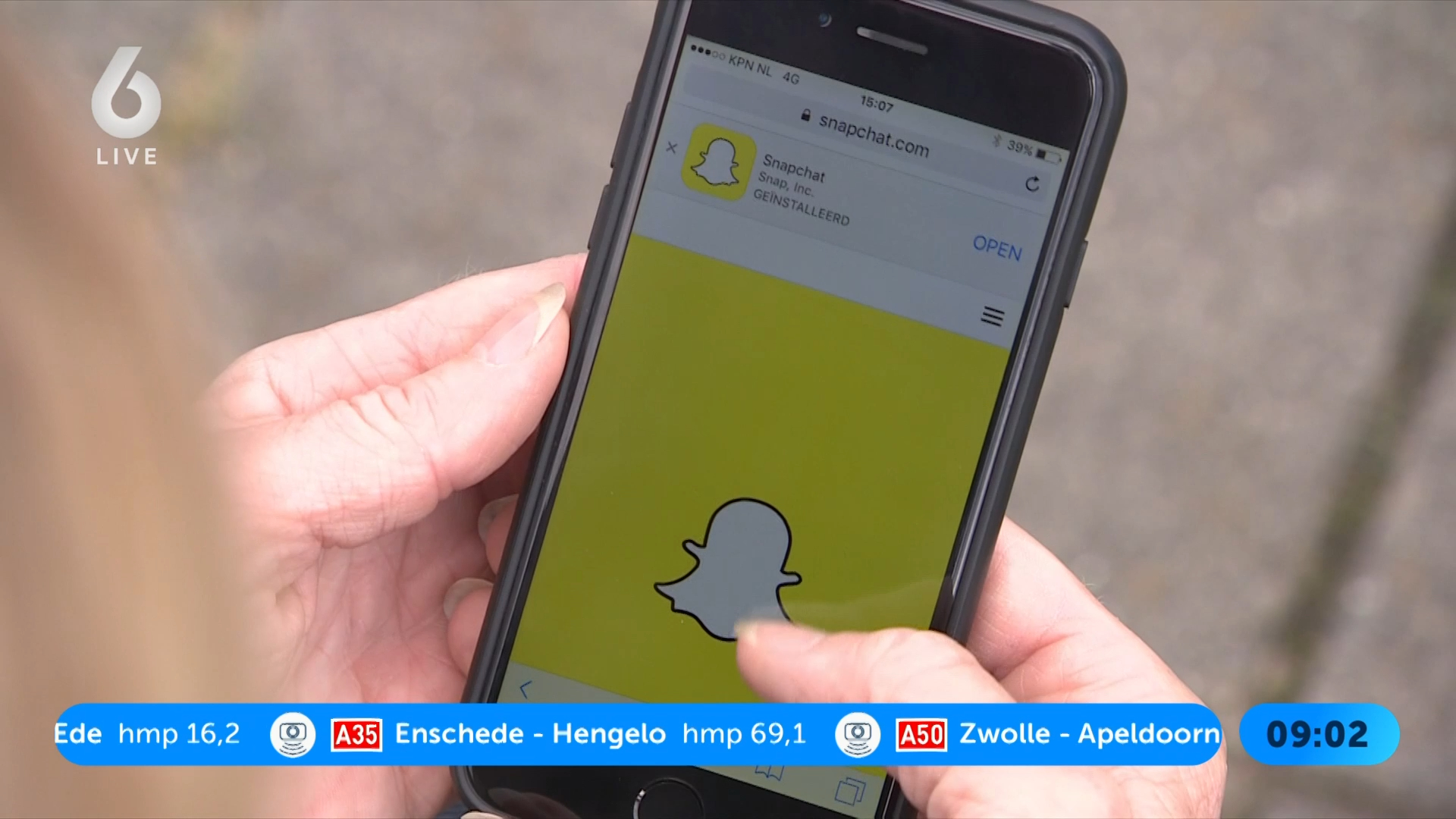 Snapchat opnieuw aangeklaagd om verslavende functies