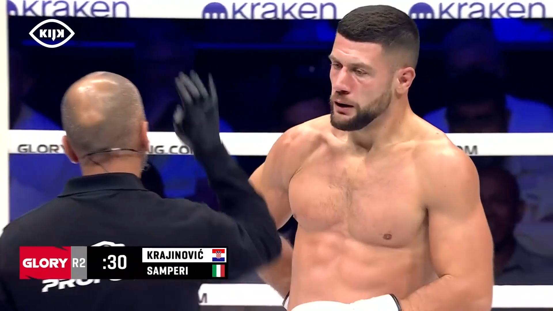 GLORY 109 | Samperi slaat Krajinovic neer