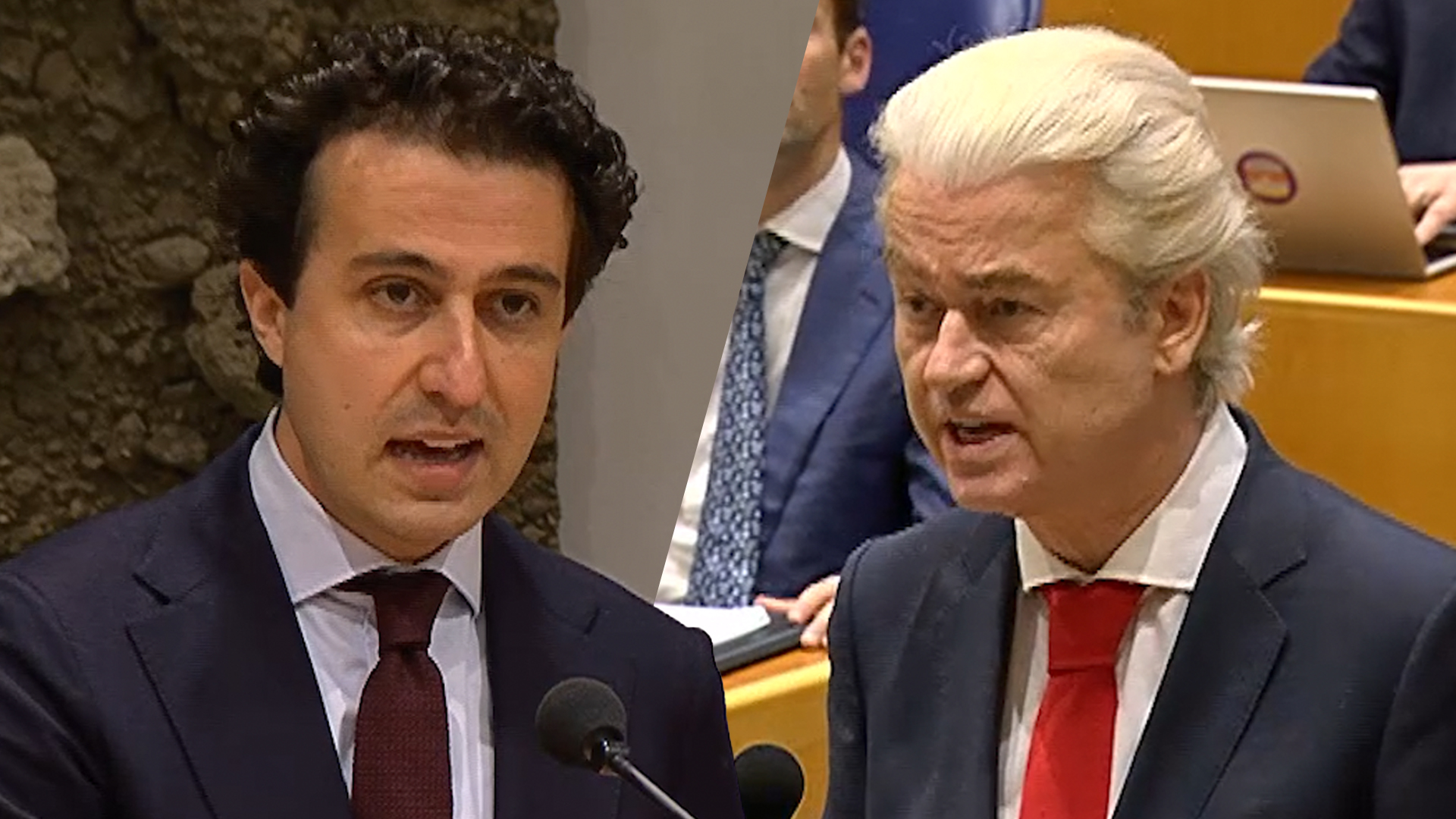 Jesse Klaver en Geert Wilders in debat over Midden-Oosten: 'U spreekt als de ayatollah's!'