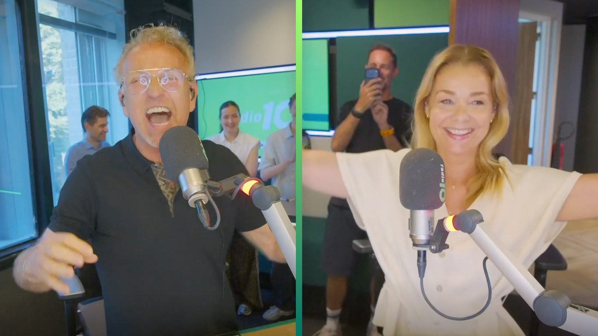 Zo namen Gordon &amp; Froukje afscheid van Radio 10