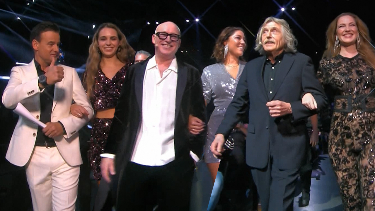 Schitterende opkomst van Wilfred, René en Johan bij Vandaag Inside Oudejaarsspecial in Ziggo Dome