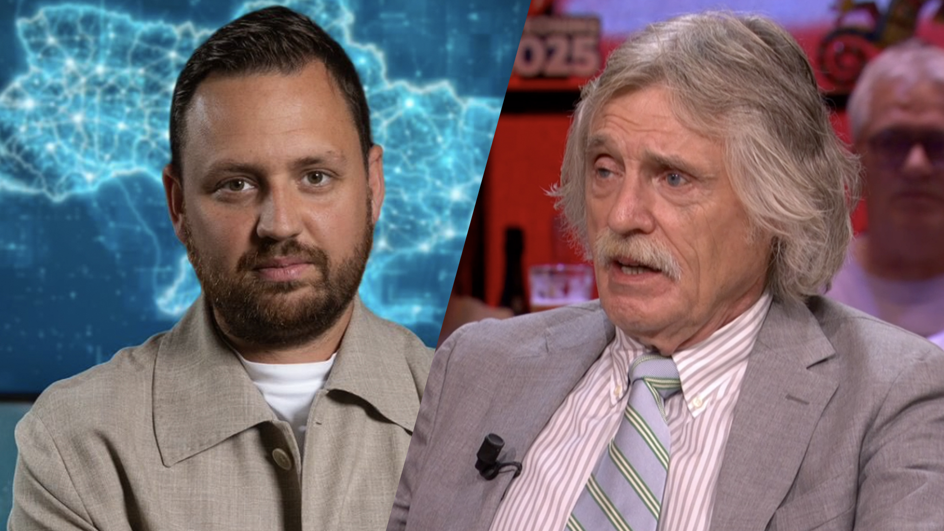 Johan Derksen enthousiast over programma Dave Maasland: 'Kan moeilijke zaken begrijpelijk uitleggen'