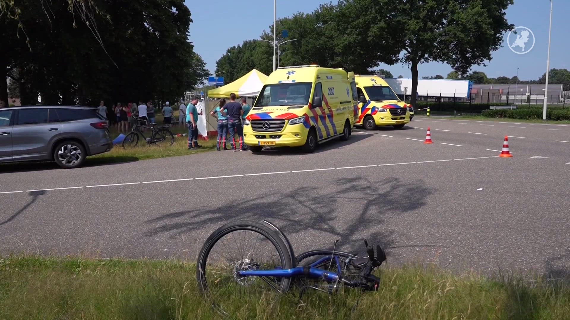 Man op de fiets overleden na aanrijding met auto in Deurne