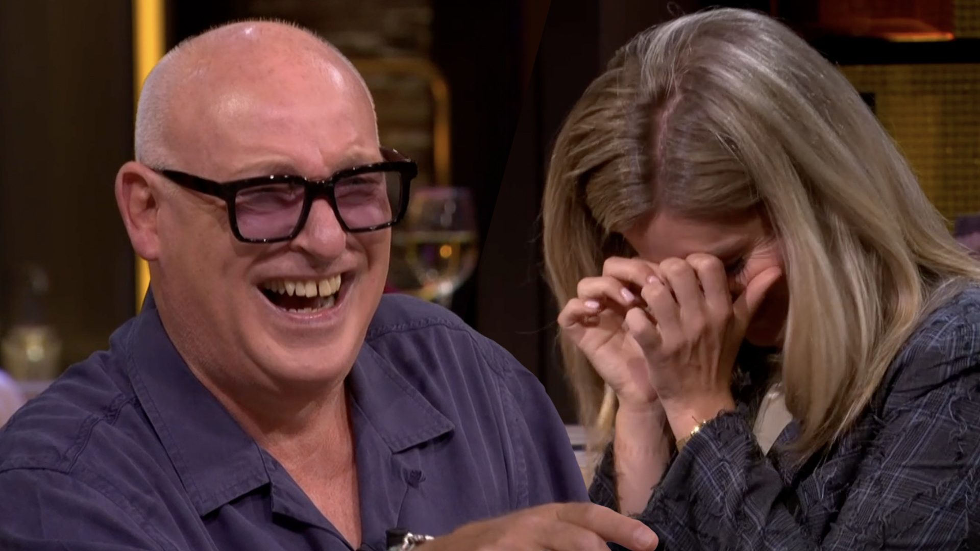 René van der Gijp vertelt parenclub-anekdote, Merel Ek weet niet wat ze hoort!