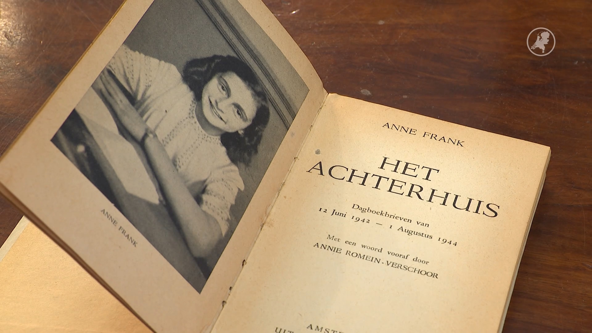 Bijzonder: eerste druk dagboek Anne Frank gevonden