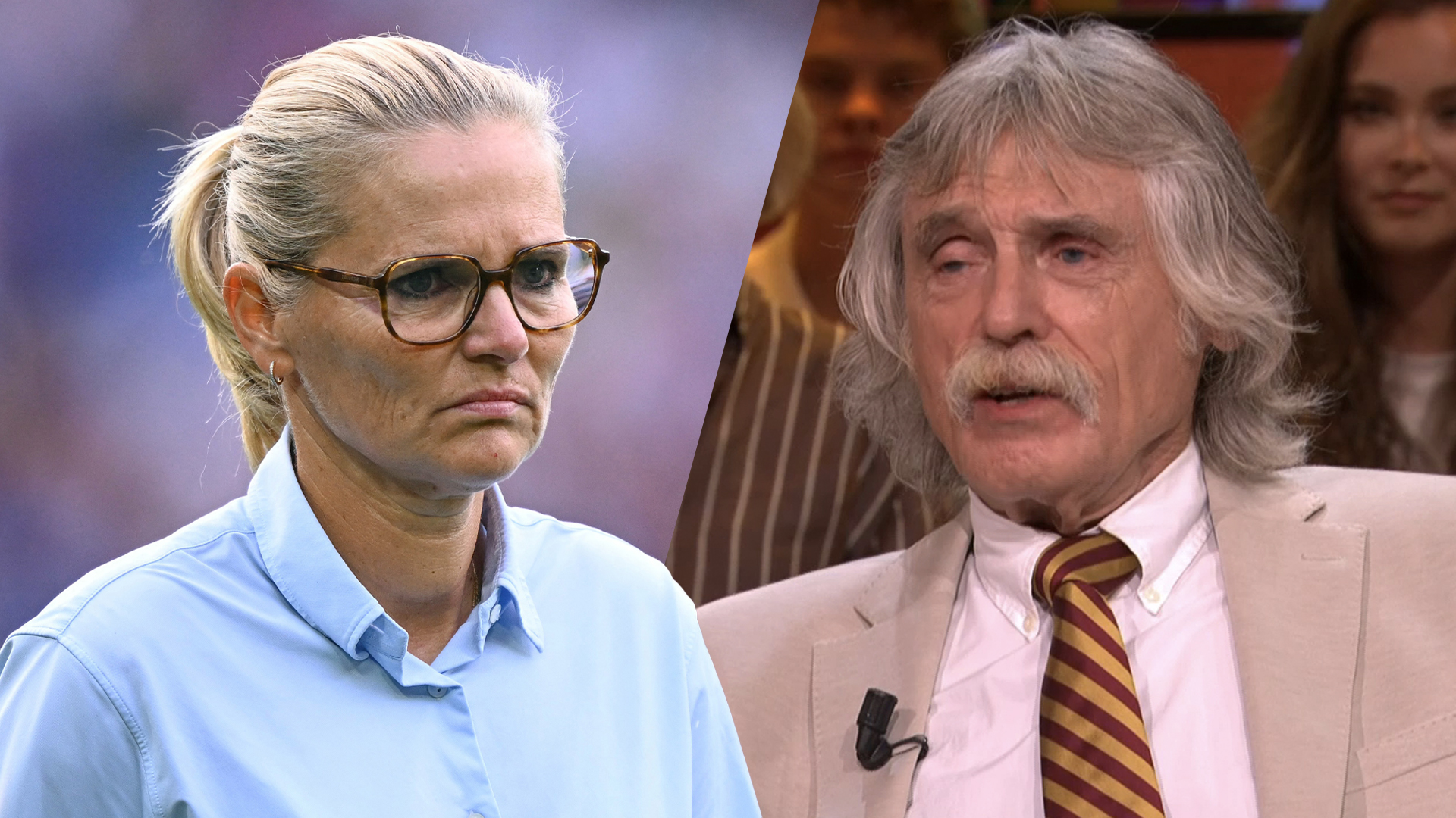 Johan Derksen stellig over Wiegman als bondscoach: 'In Nederland is het bijna vloeken in de kerk...'