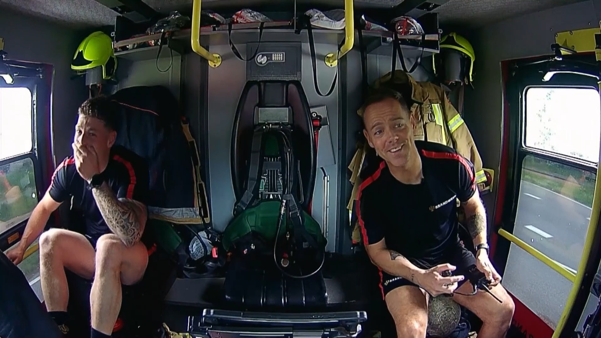 Brandweer vergeet één belangrijk detail: een collega